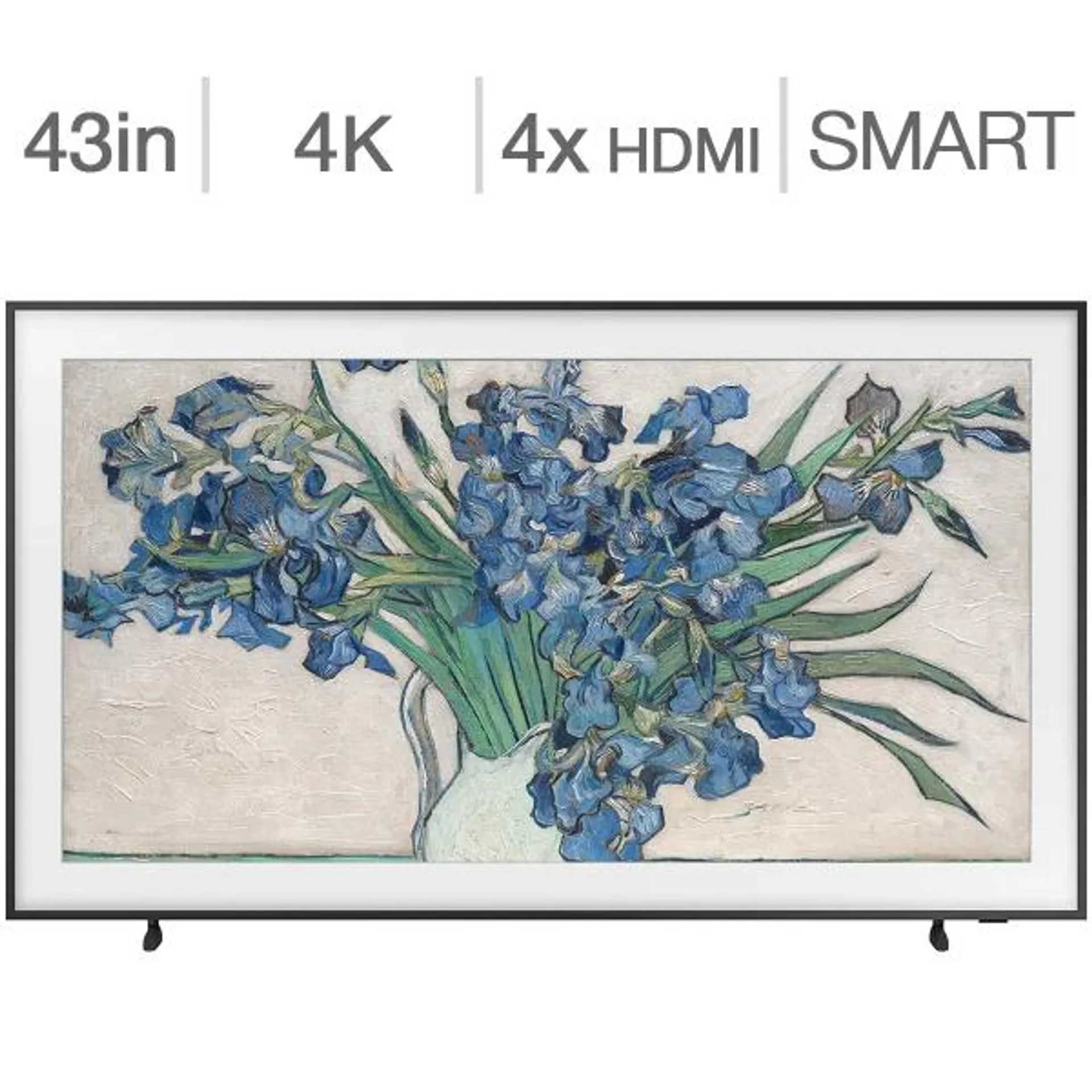 Samsung 43" Class - The Frame Series - 4K UHD QLED LCD TV