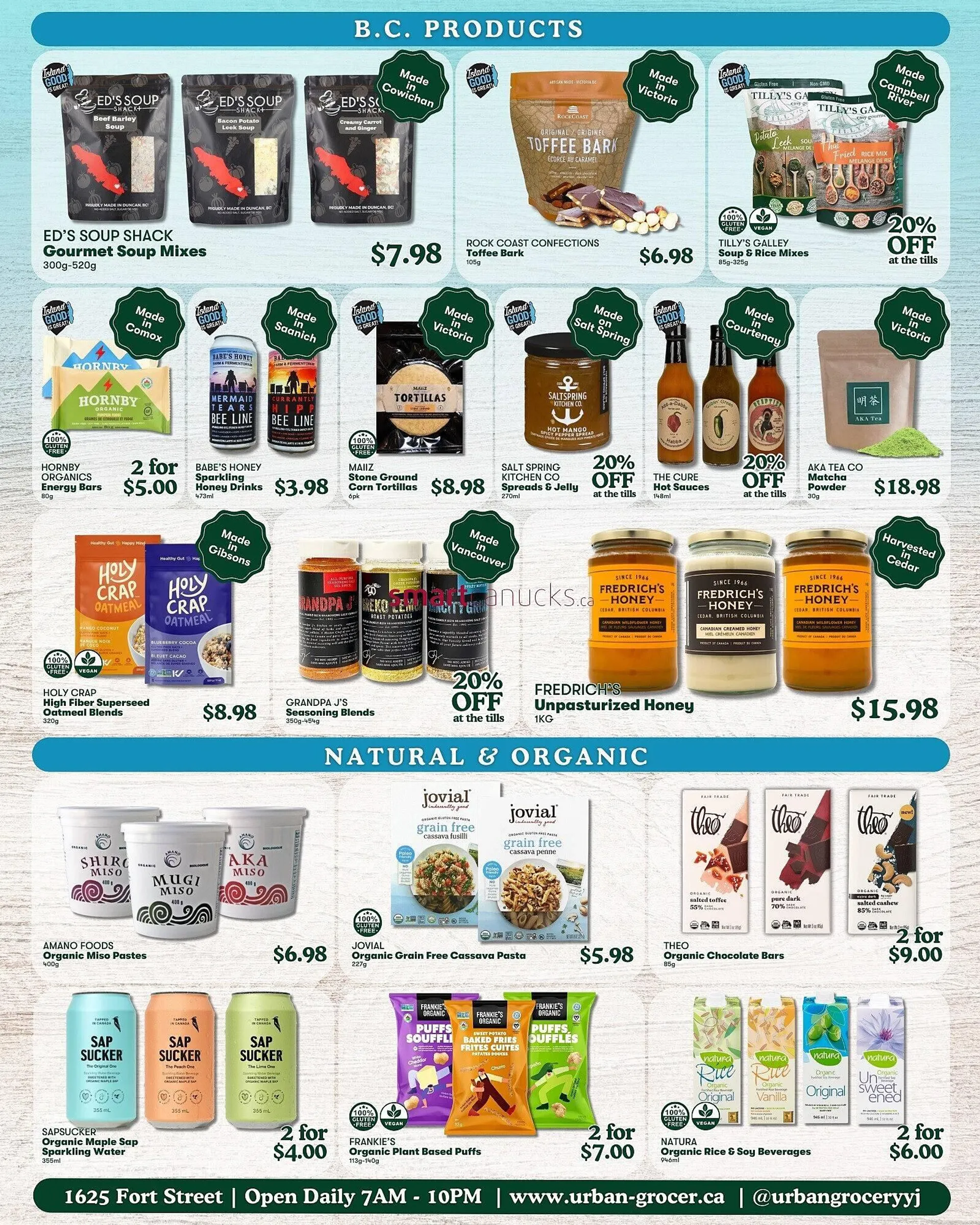 Urban Grocer flyer - 2