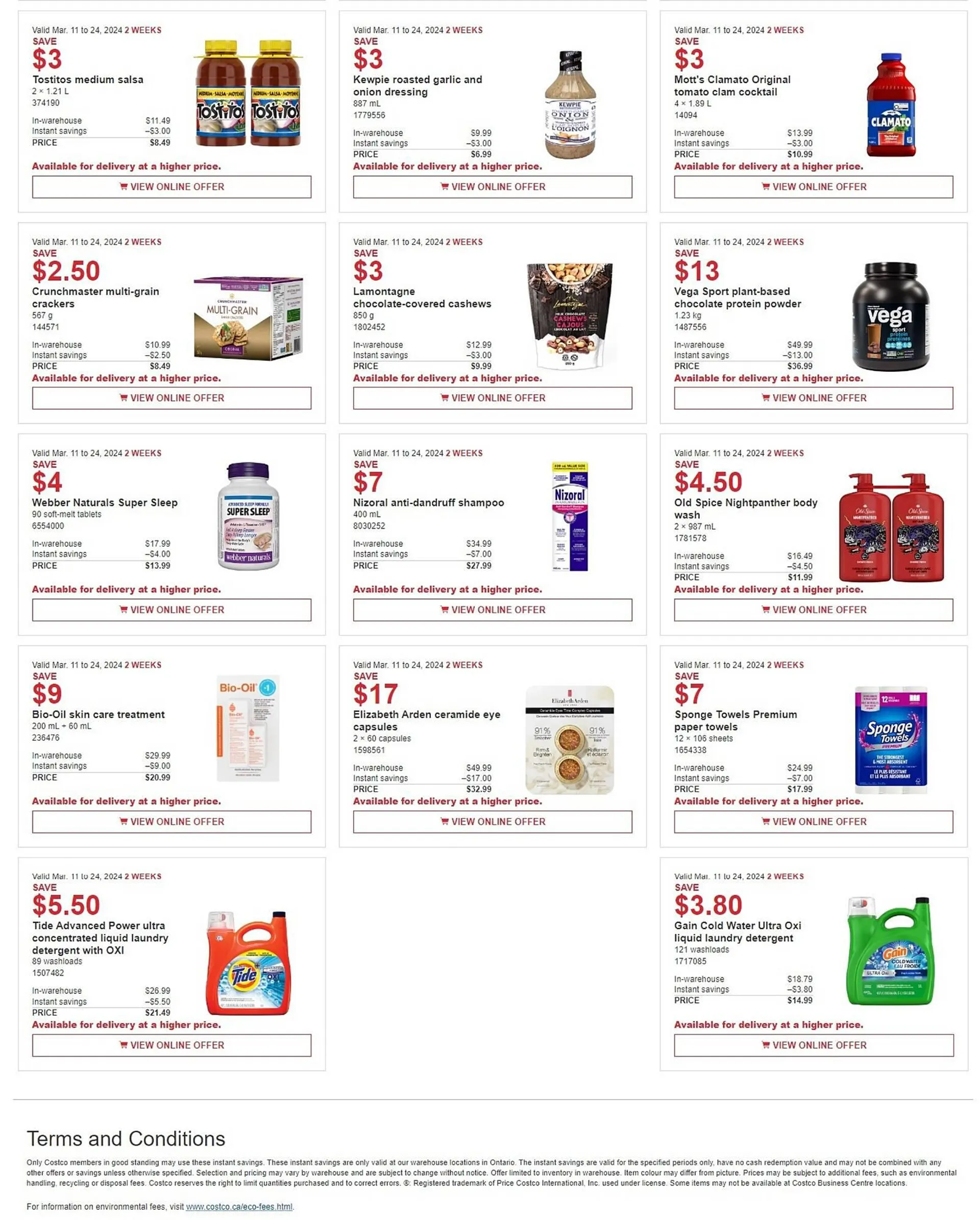 Costco flyer from March 11 to March 24 2024 - flyer page 2