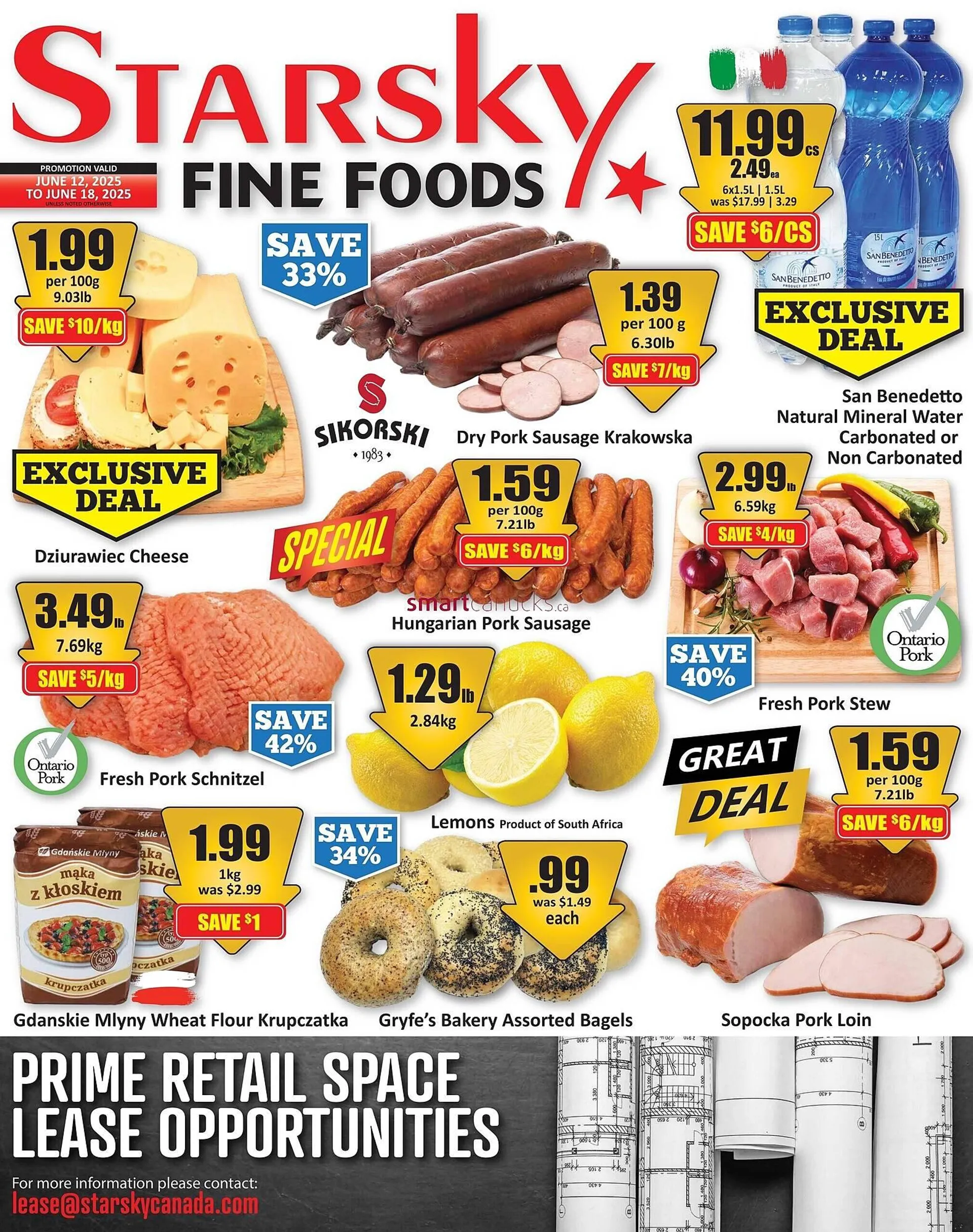 Starsky flyer from June 12 to June 18 2025 - flyer page 1