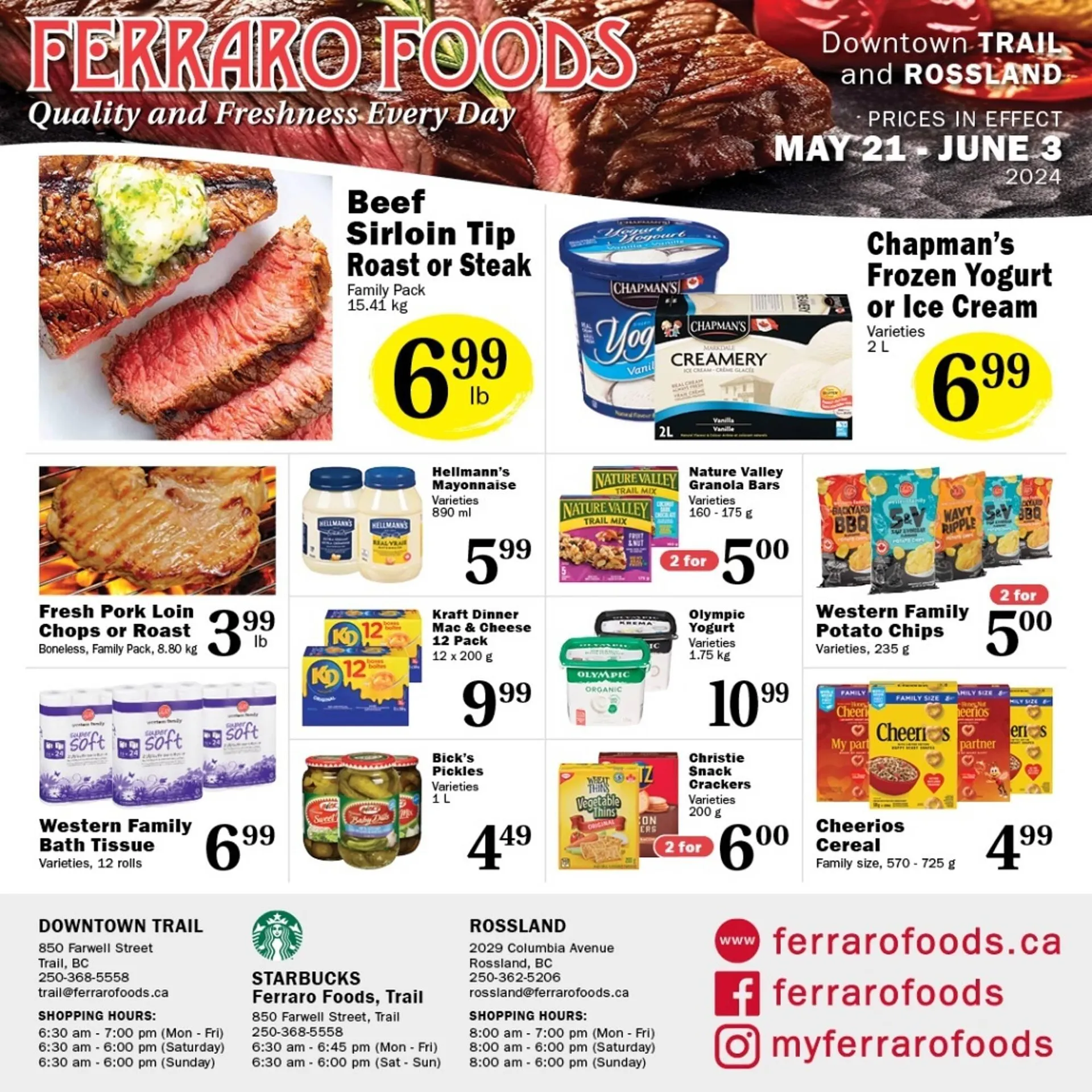 Ferraro Foods flyer - 1