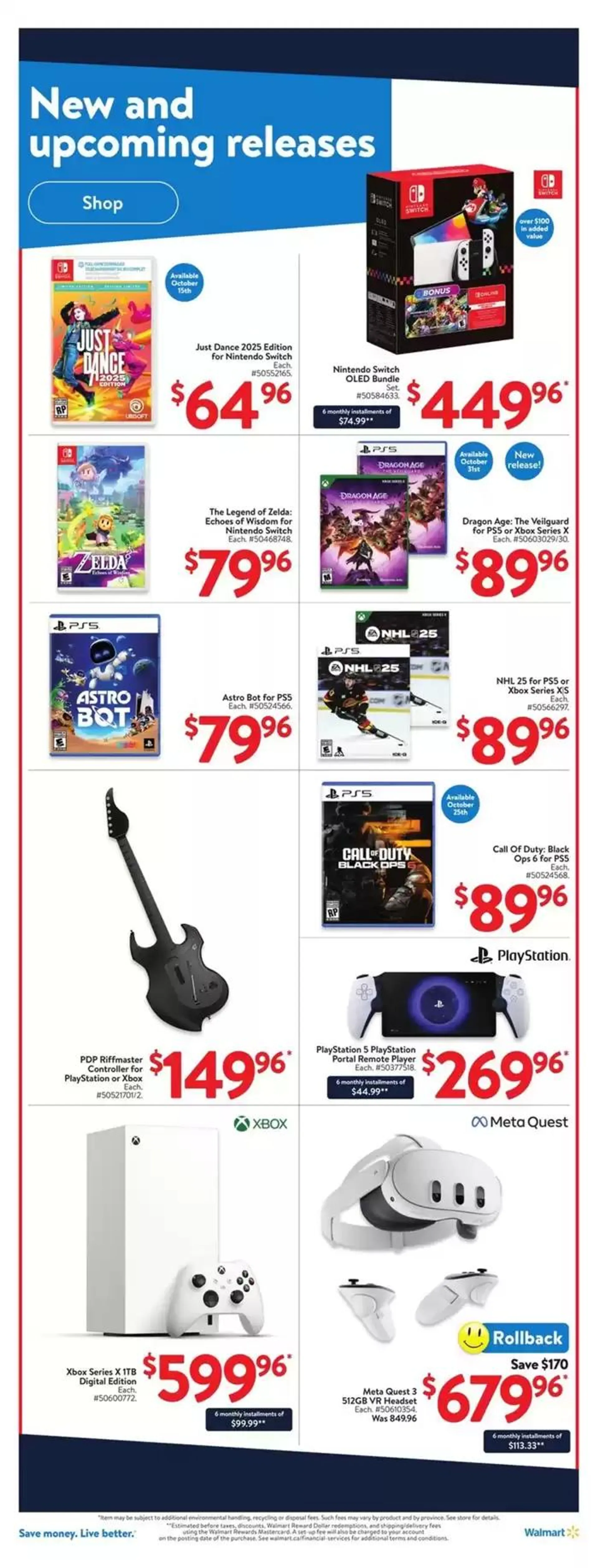 Walmart flyer from October 10 to October 16 2024 - flyer page 20