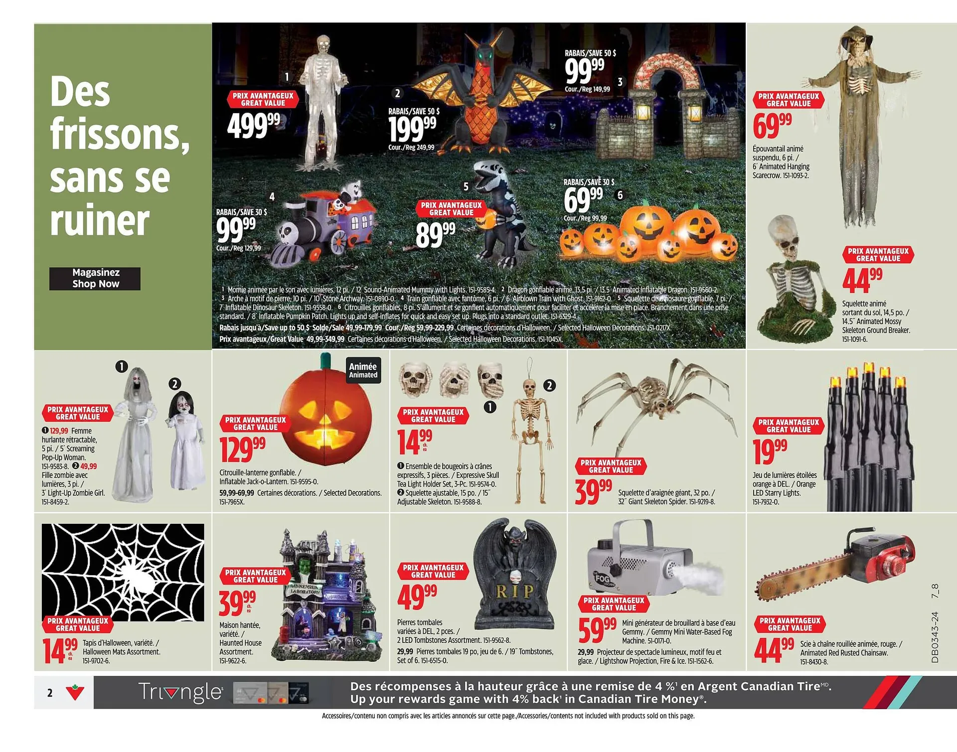 Canadian Tire flyer from October 17 to October 23 2024 - flyer page 2