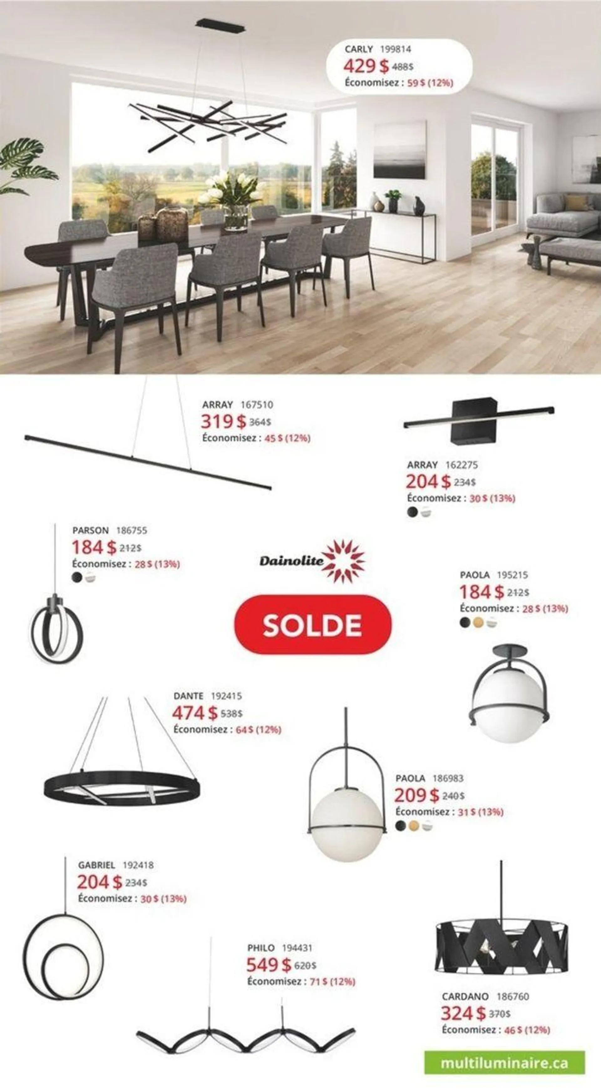 Multi Luminaire Specials - 12