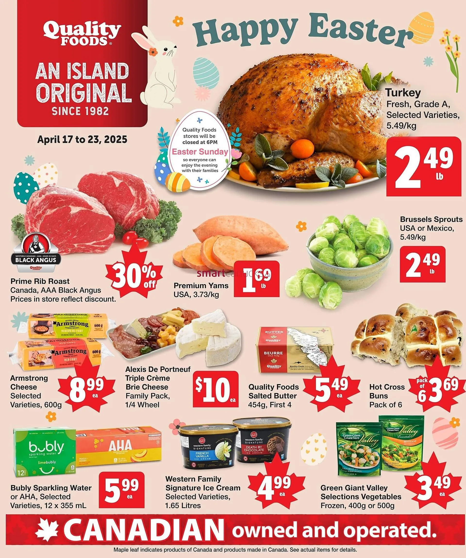 Quality Foods flyer - 1