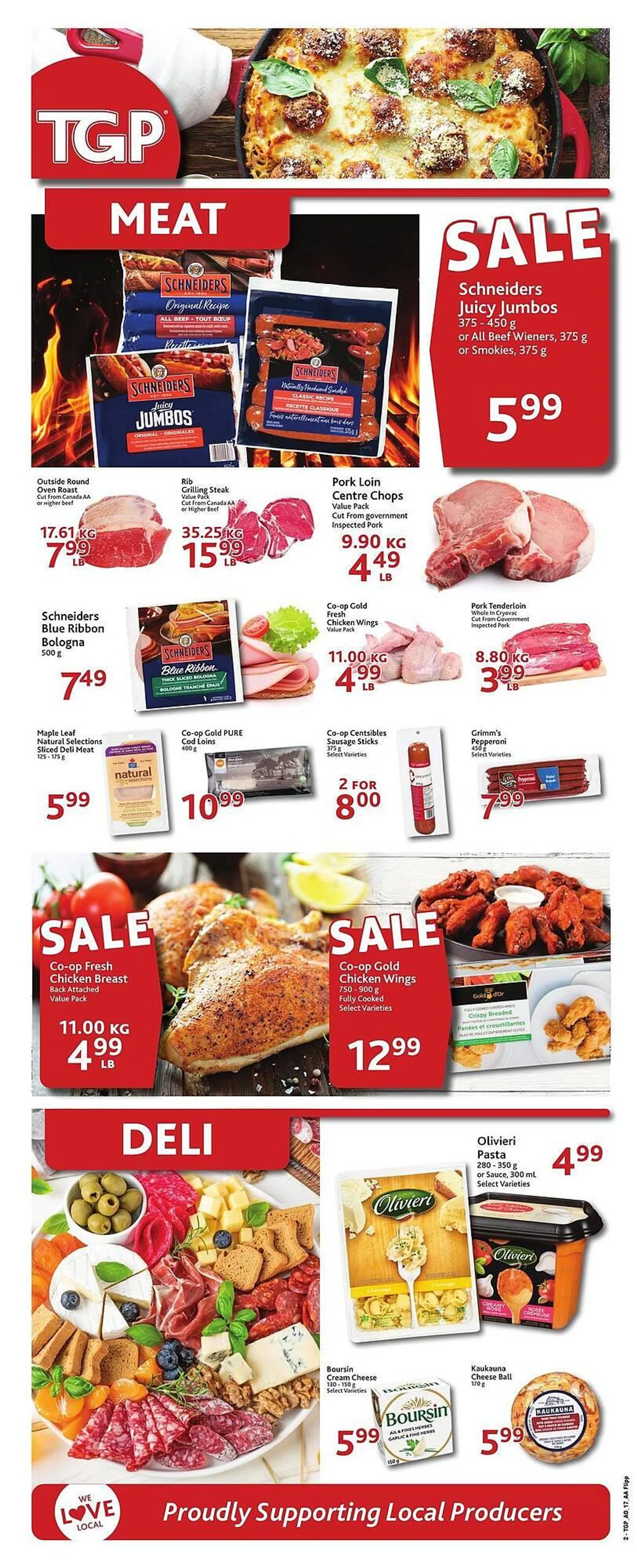 TGP The Grocery People flyer - 2