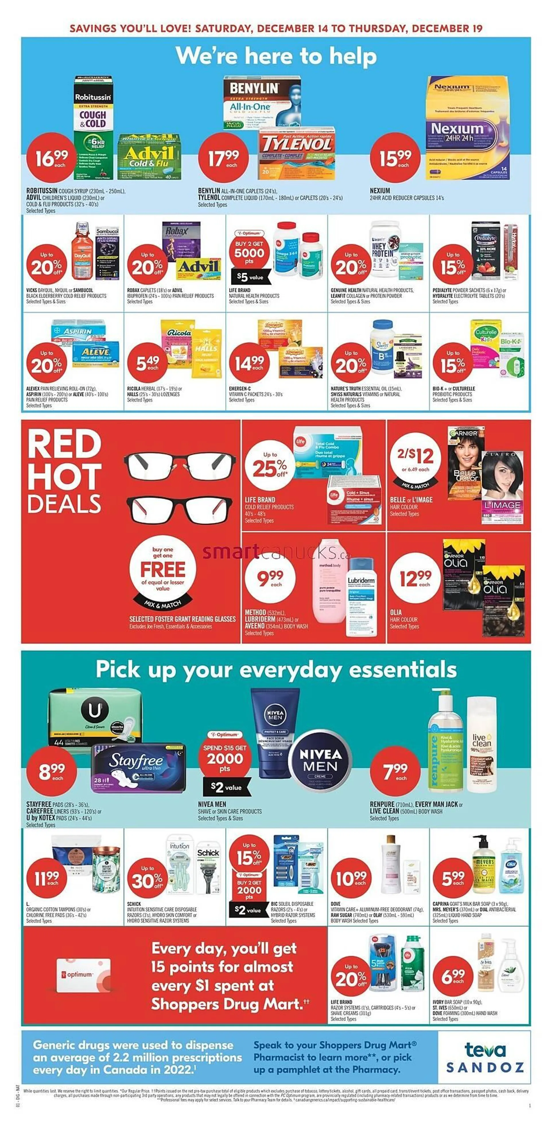 Shoppers Drug Mart flyer from December 12 to December 18 2024 - flyer page 6