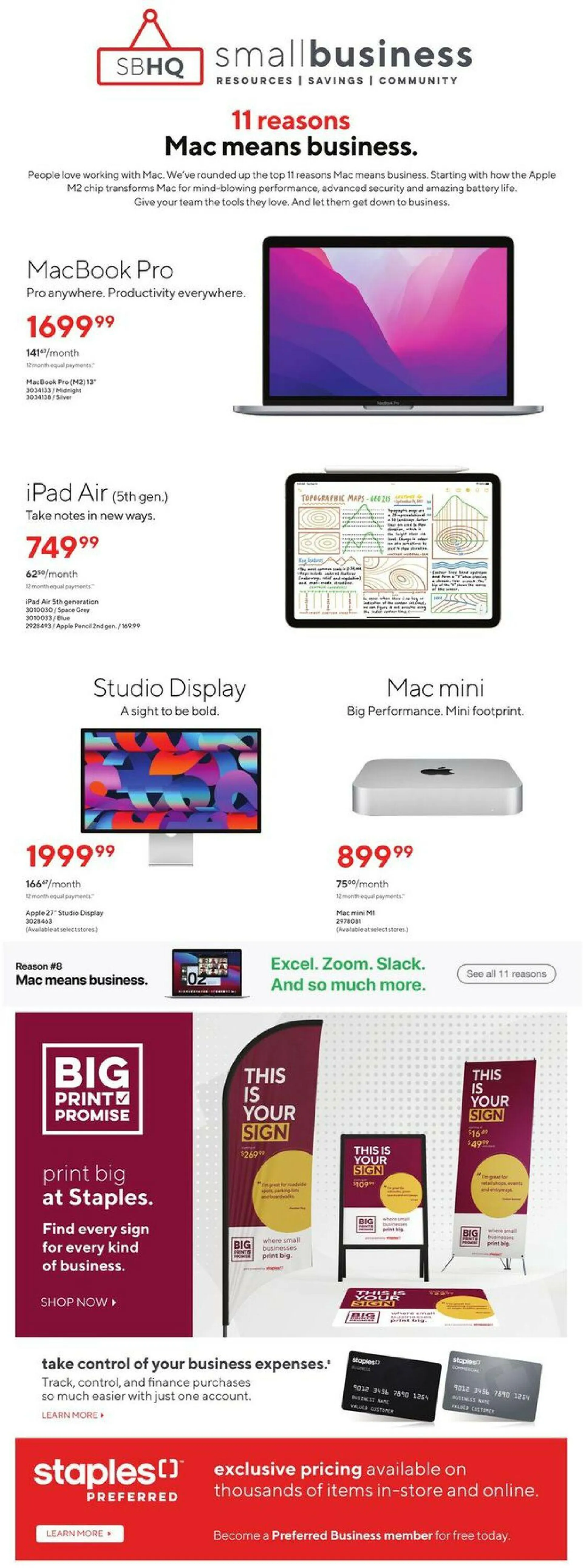 Staples Current flyer - 3