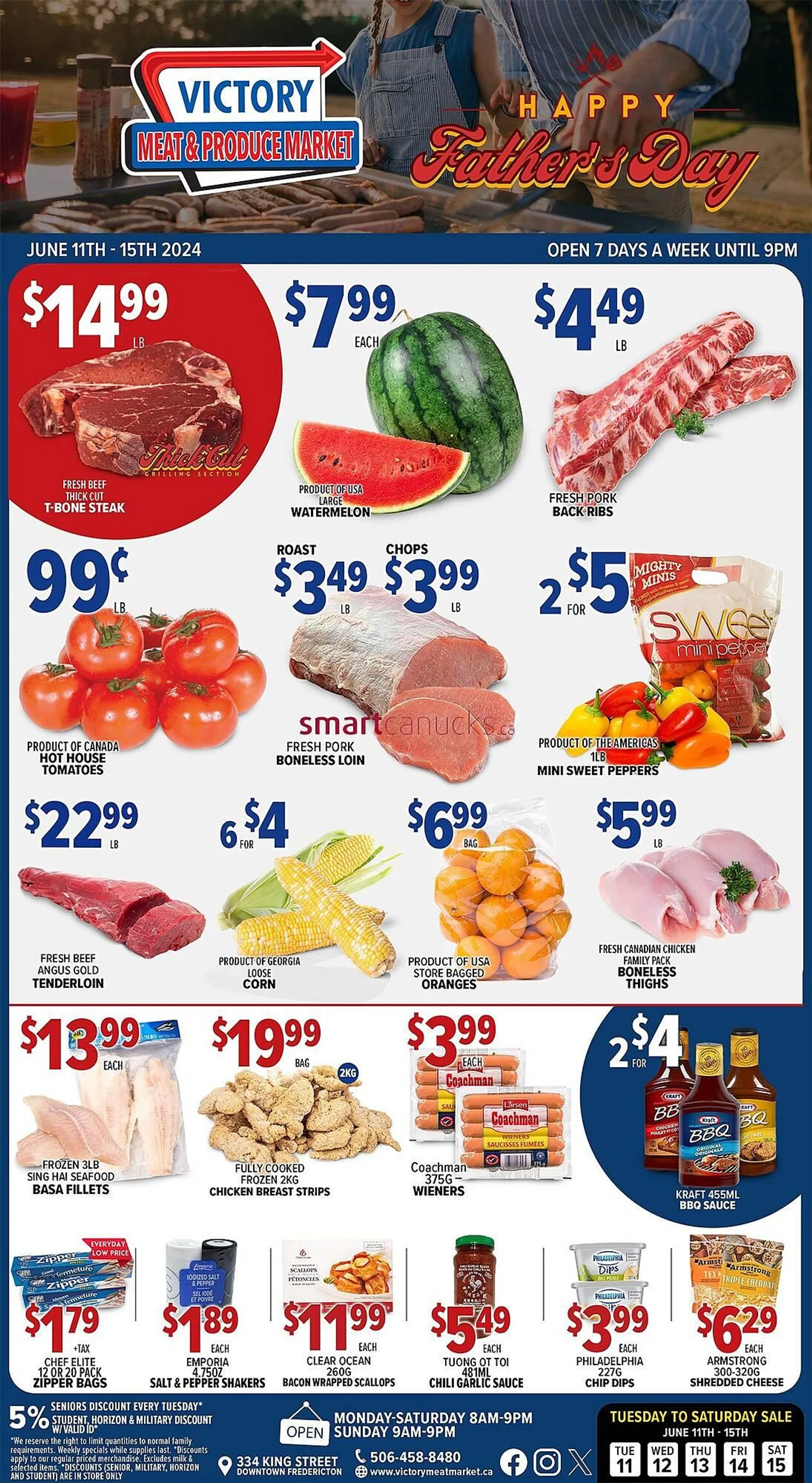 Victory Meat Market flyer - 1