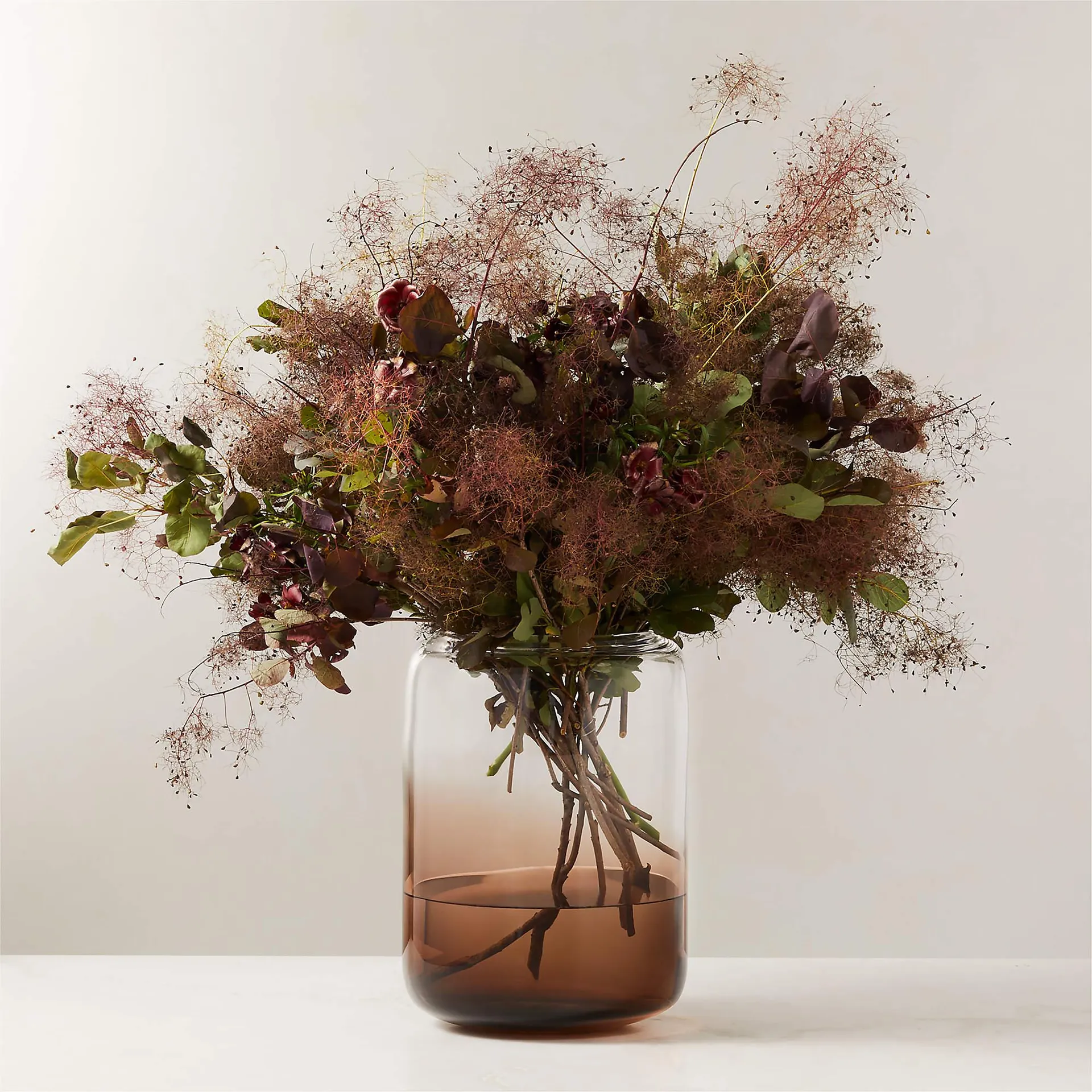 Regine Brown Glass Vase by goop