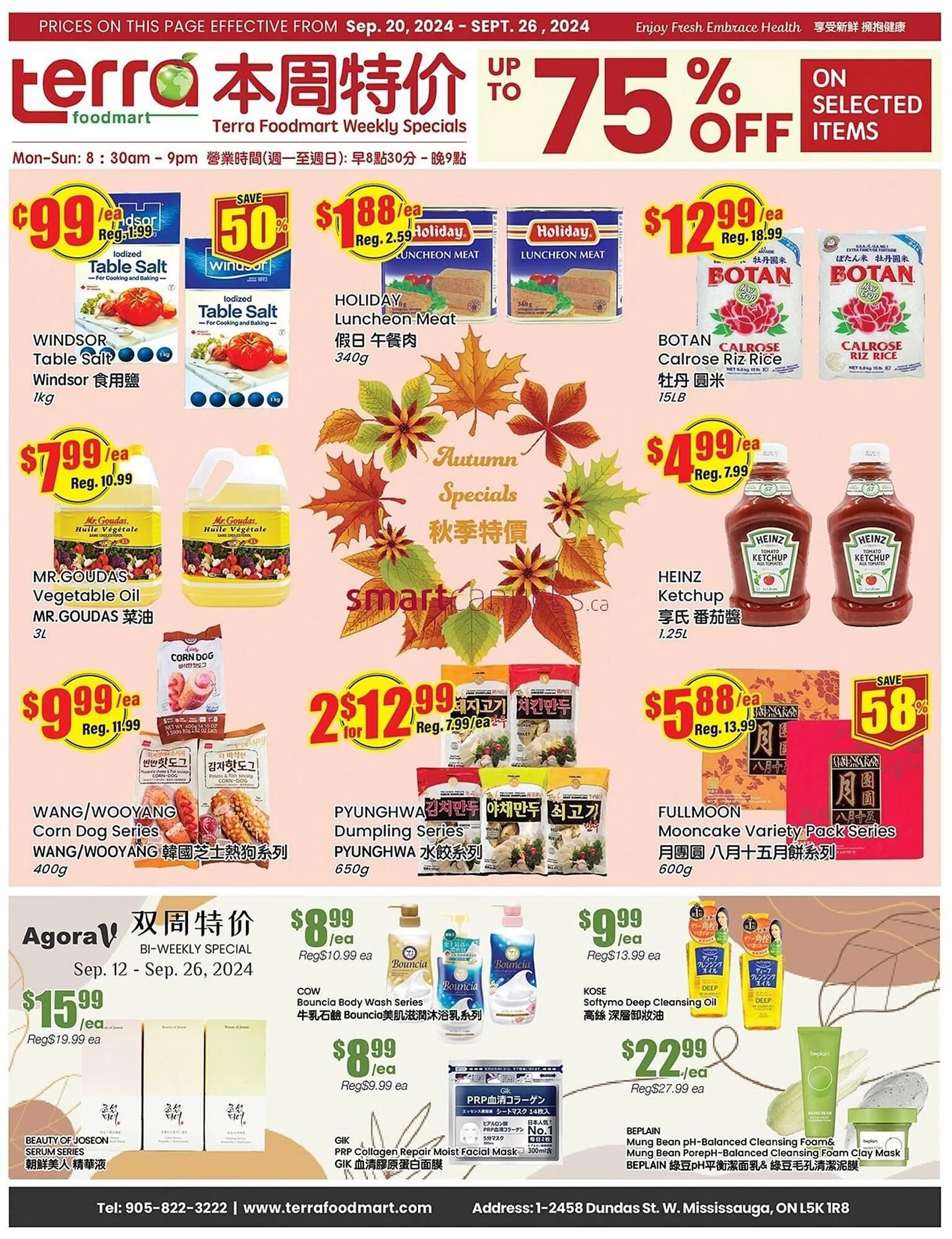 Terra Foodmart flyer - 1