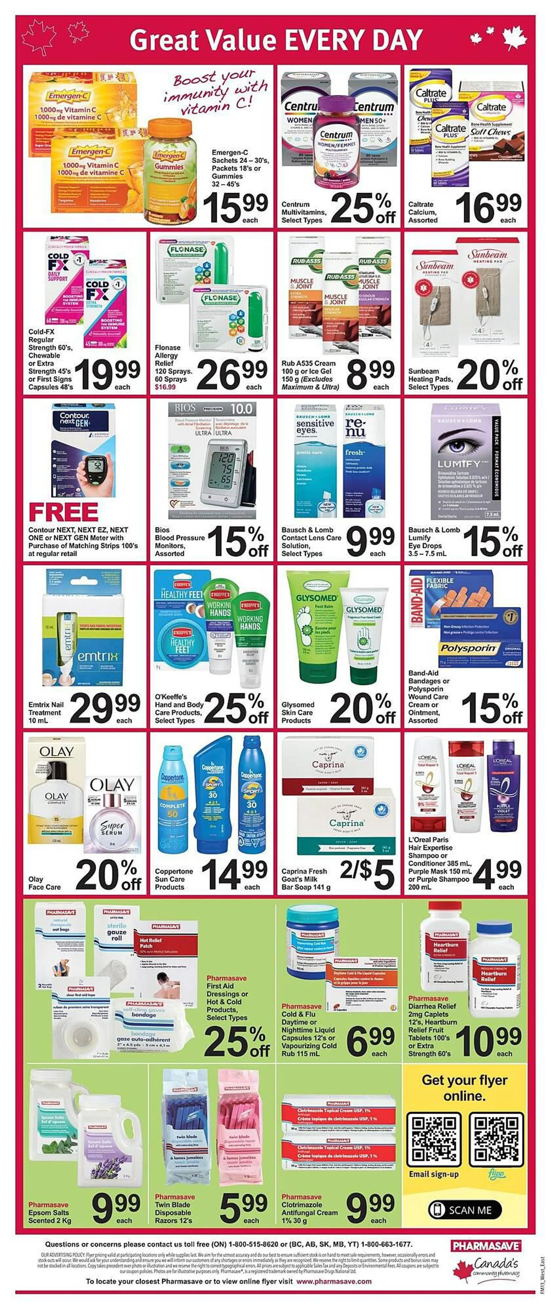 Pharmasave flyer from March 29 to April 11 2024 - flyer page 2