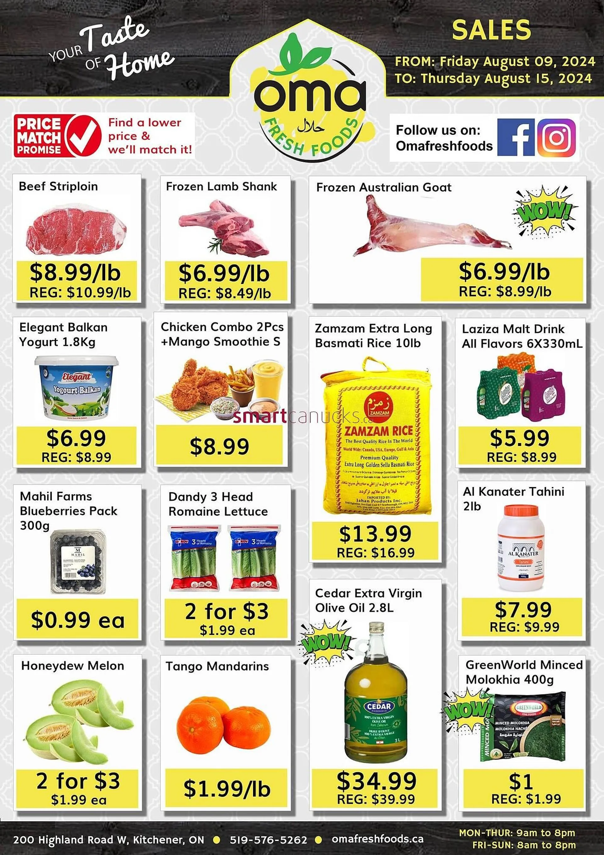 Oma Fresh Foods flyer - 1