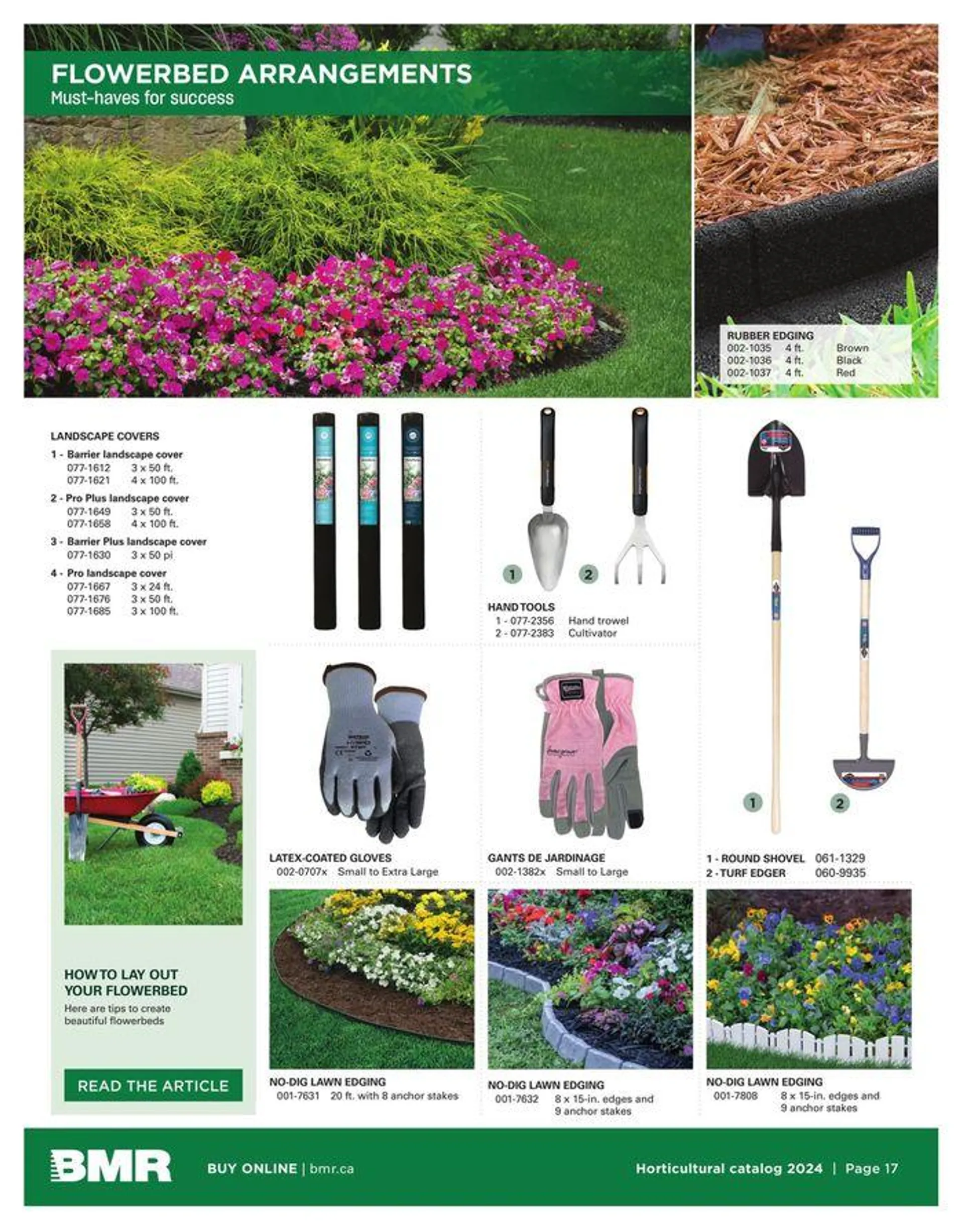 HORTICULTURAL CATALOG 2024 from April 11 to December 31 2024 - flyer page 17