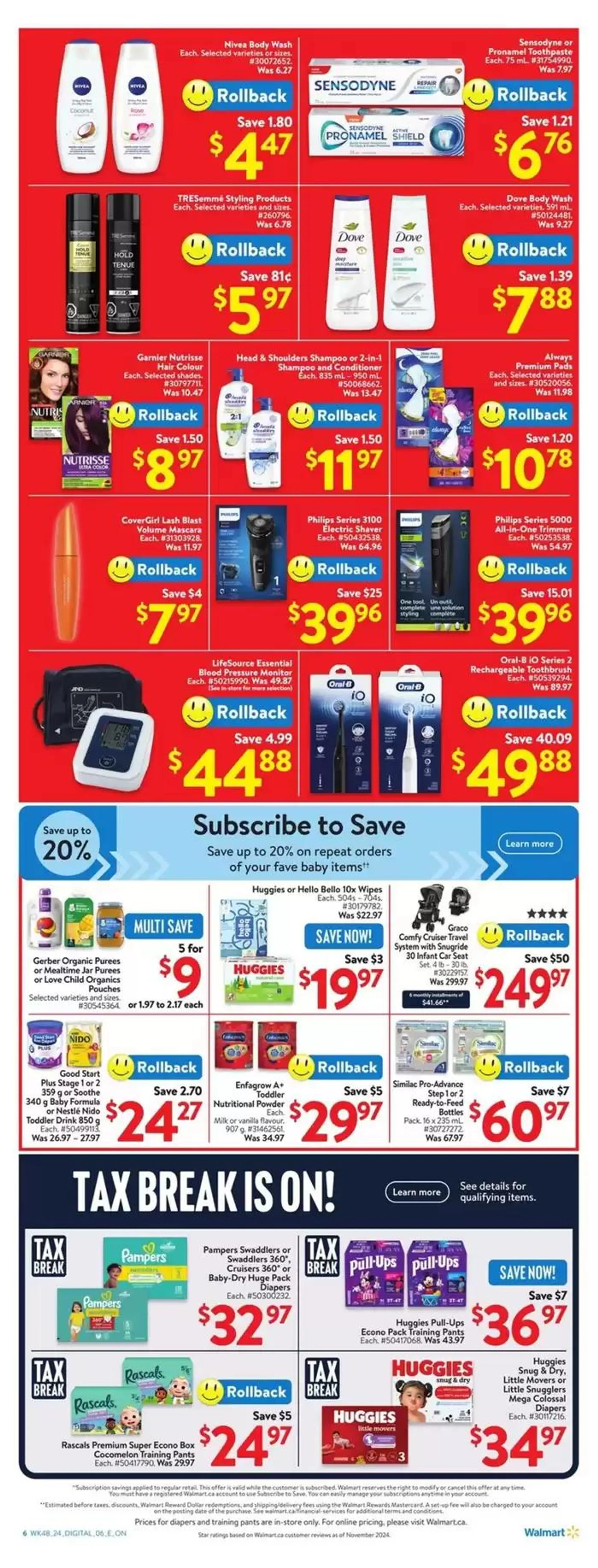 Walmart flyer from December 19 to December 25 2024 - flyer page 6