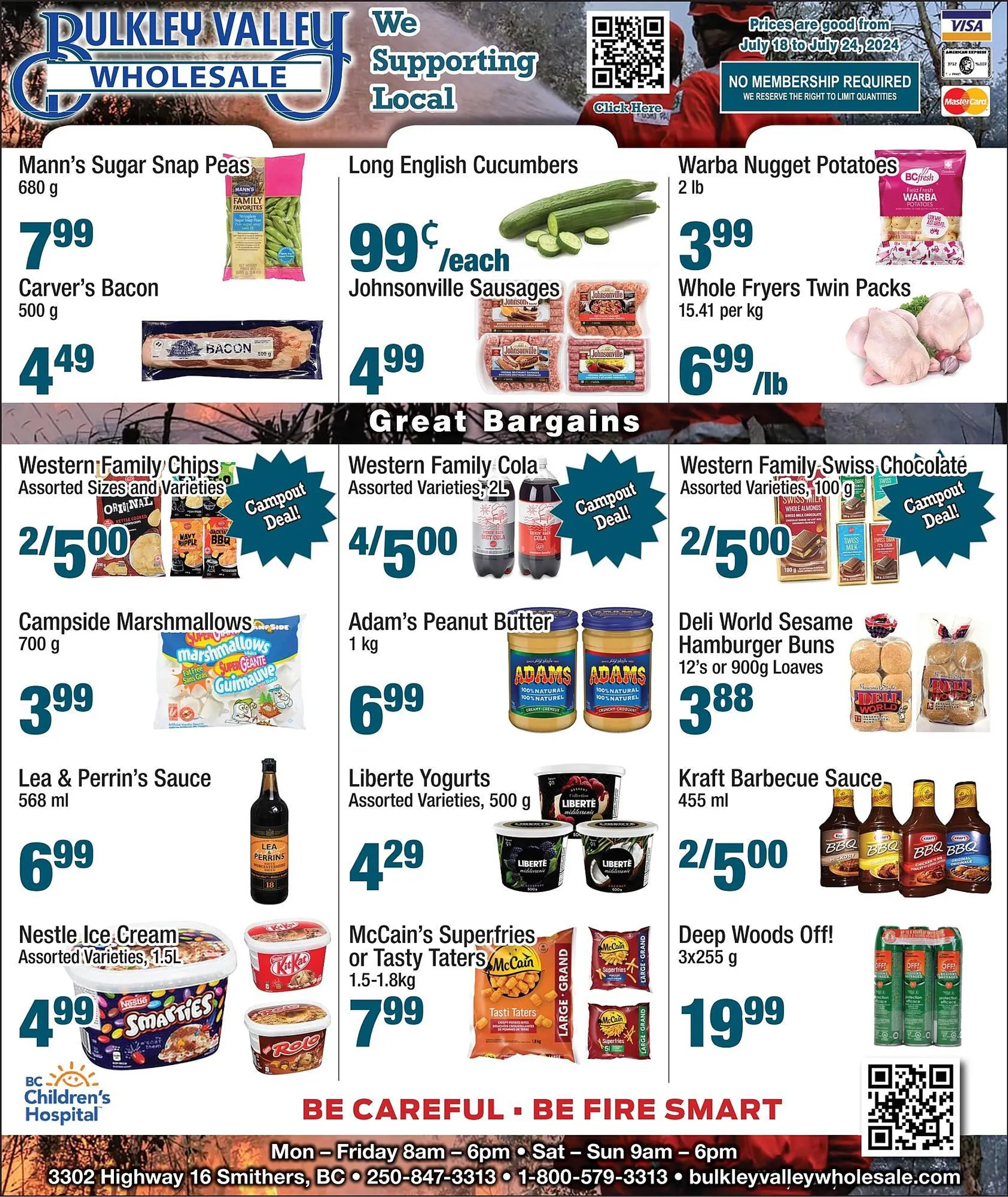 Bulkley Valley Wholesale flyer - 1