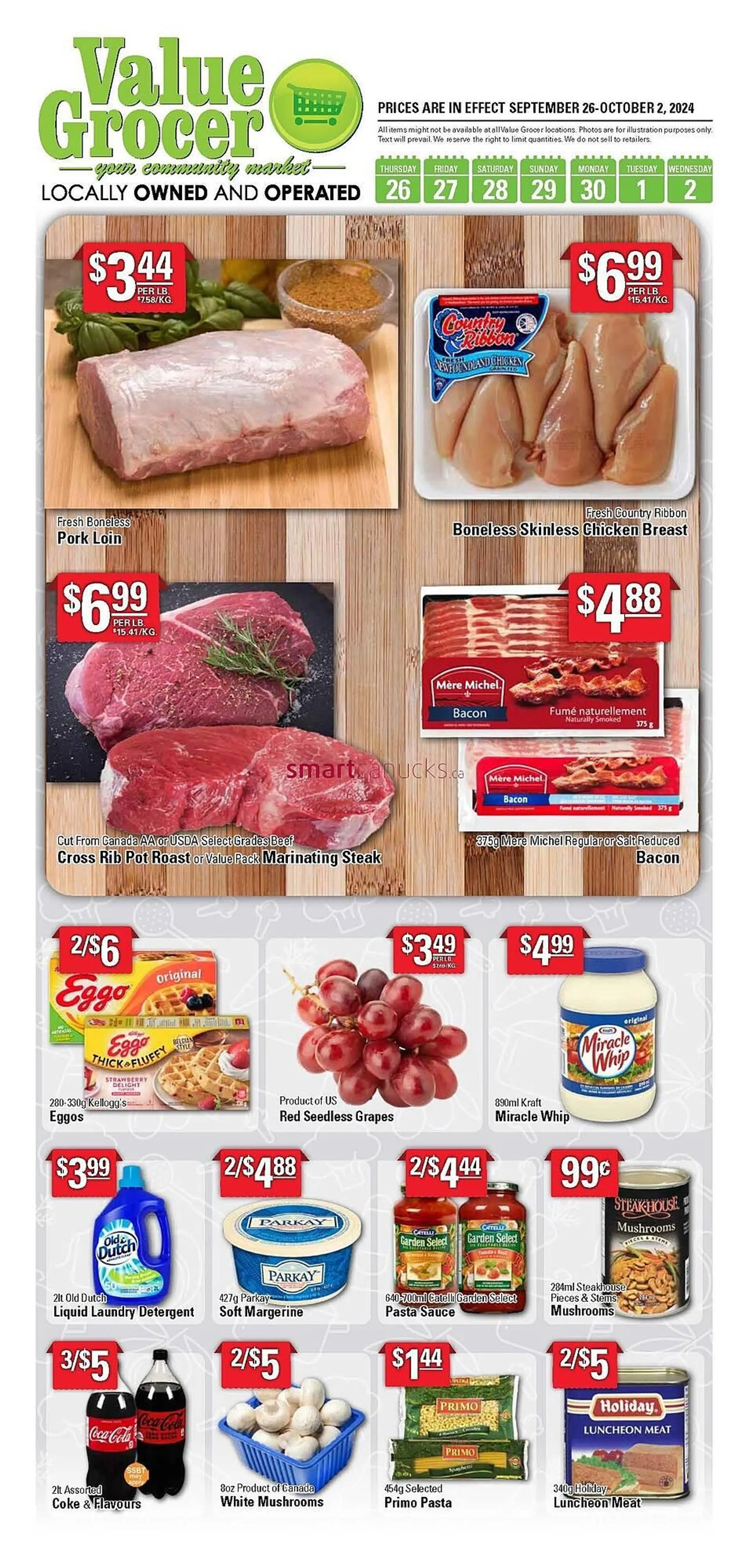 Value Grocer flyer - 1