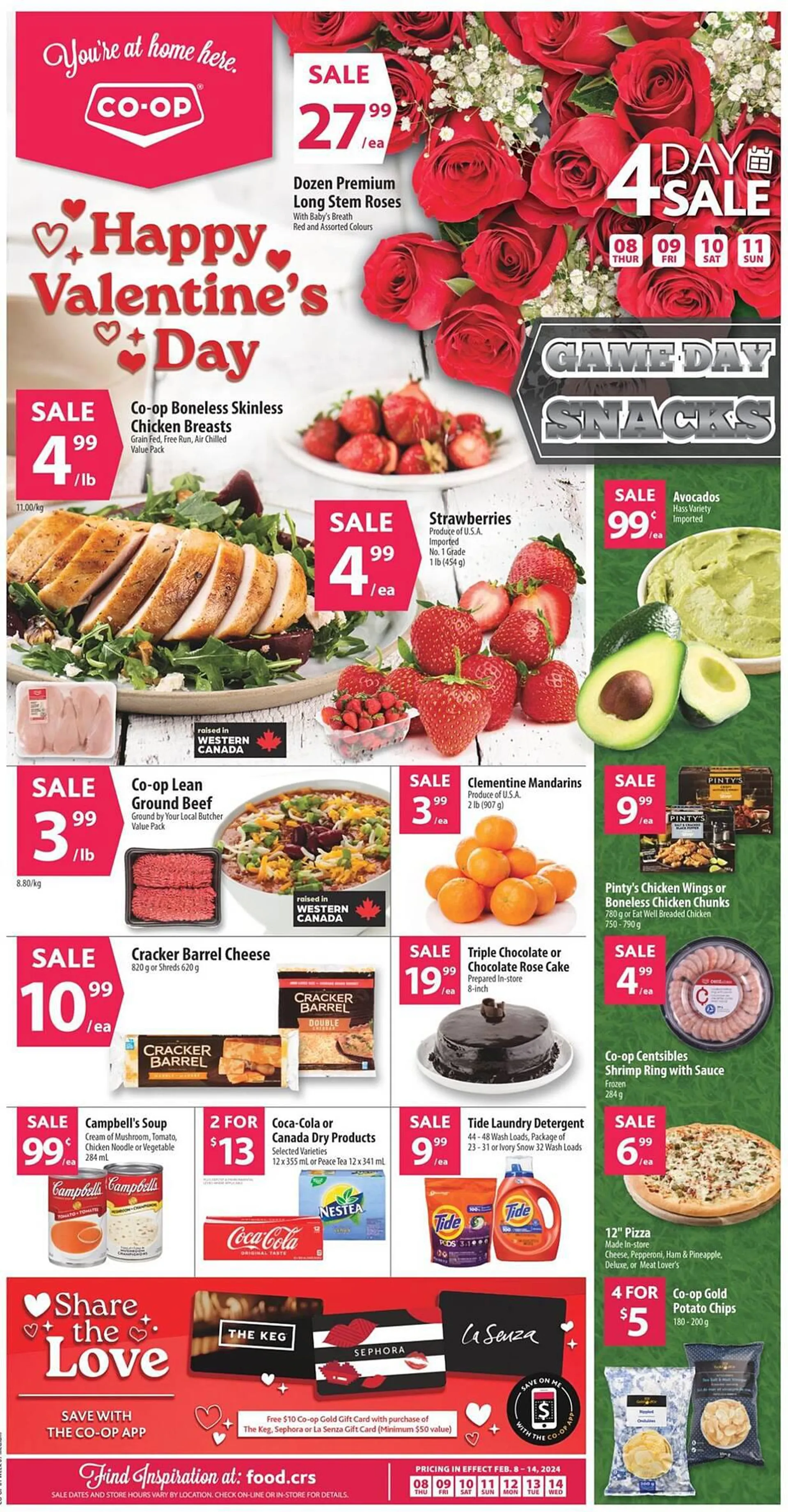 Co-Op Food flyer from February 8 to February 14 2024 - flyer page 1