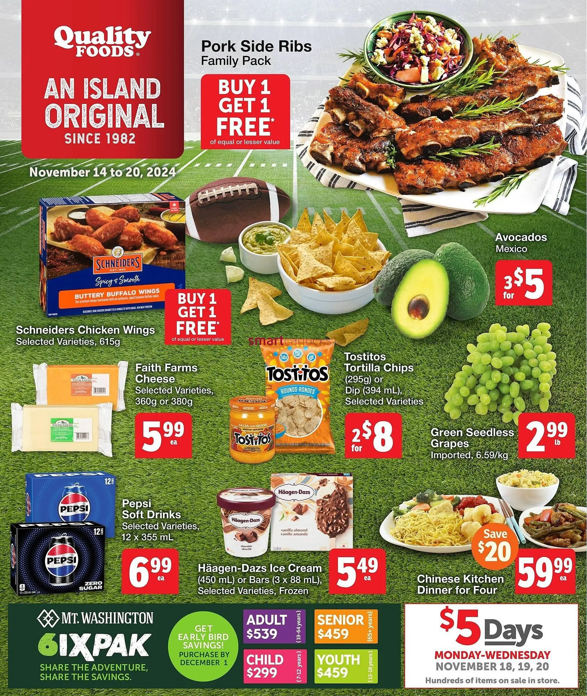 Quality Foods flyer - 1