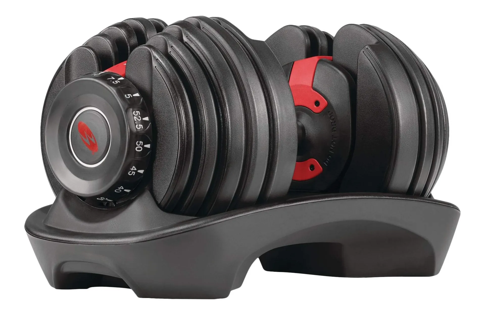 Bowflex SelectTech® 552 Adjustable Dumbbell, 5-52.5-lbs, Single, JRNY Membership Included