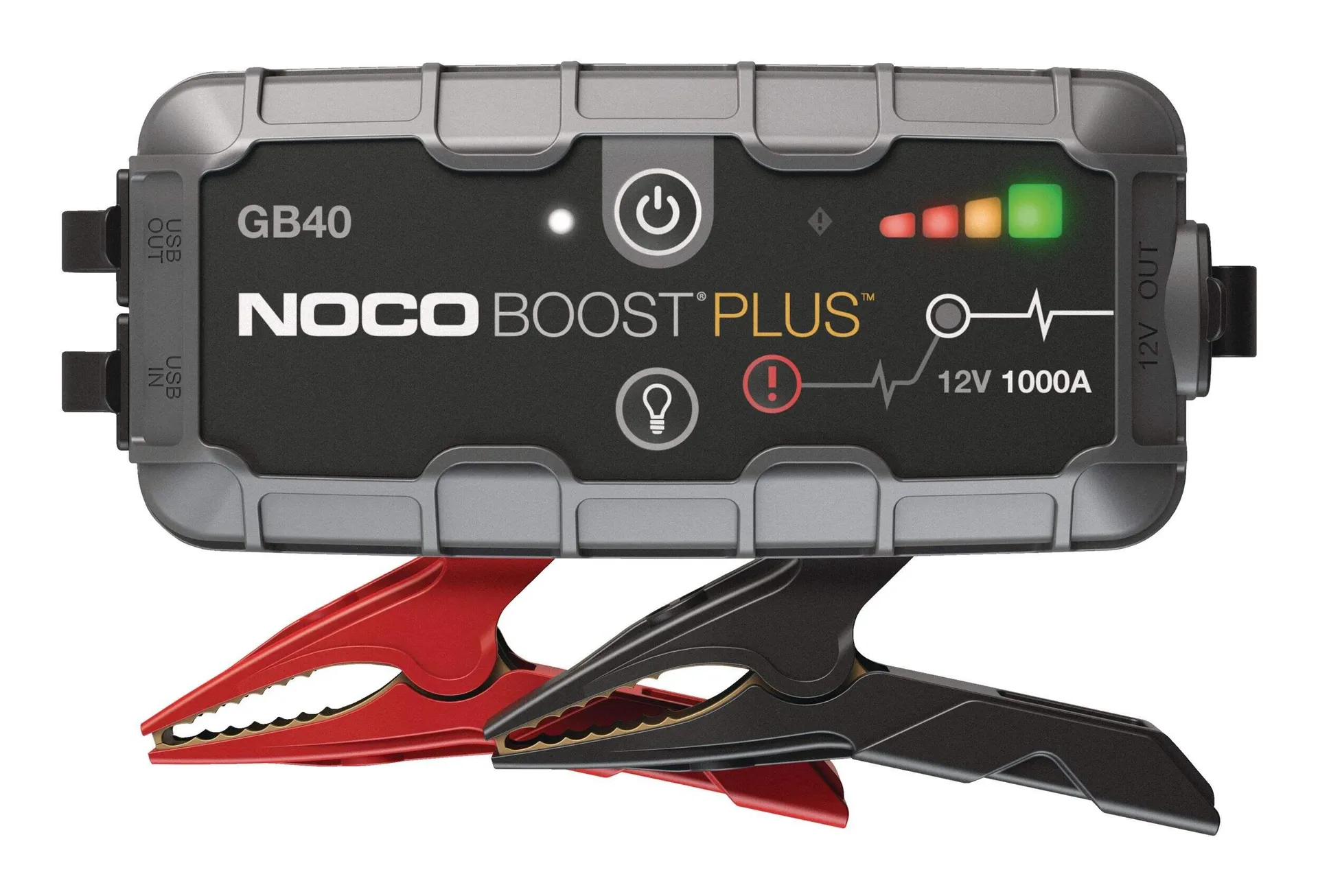 NOCO GB40 Boost Plus Booster Pack/Jump Starter, 1000-Amp, 12V