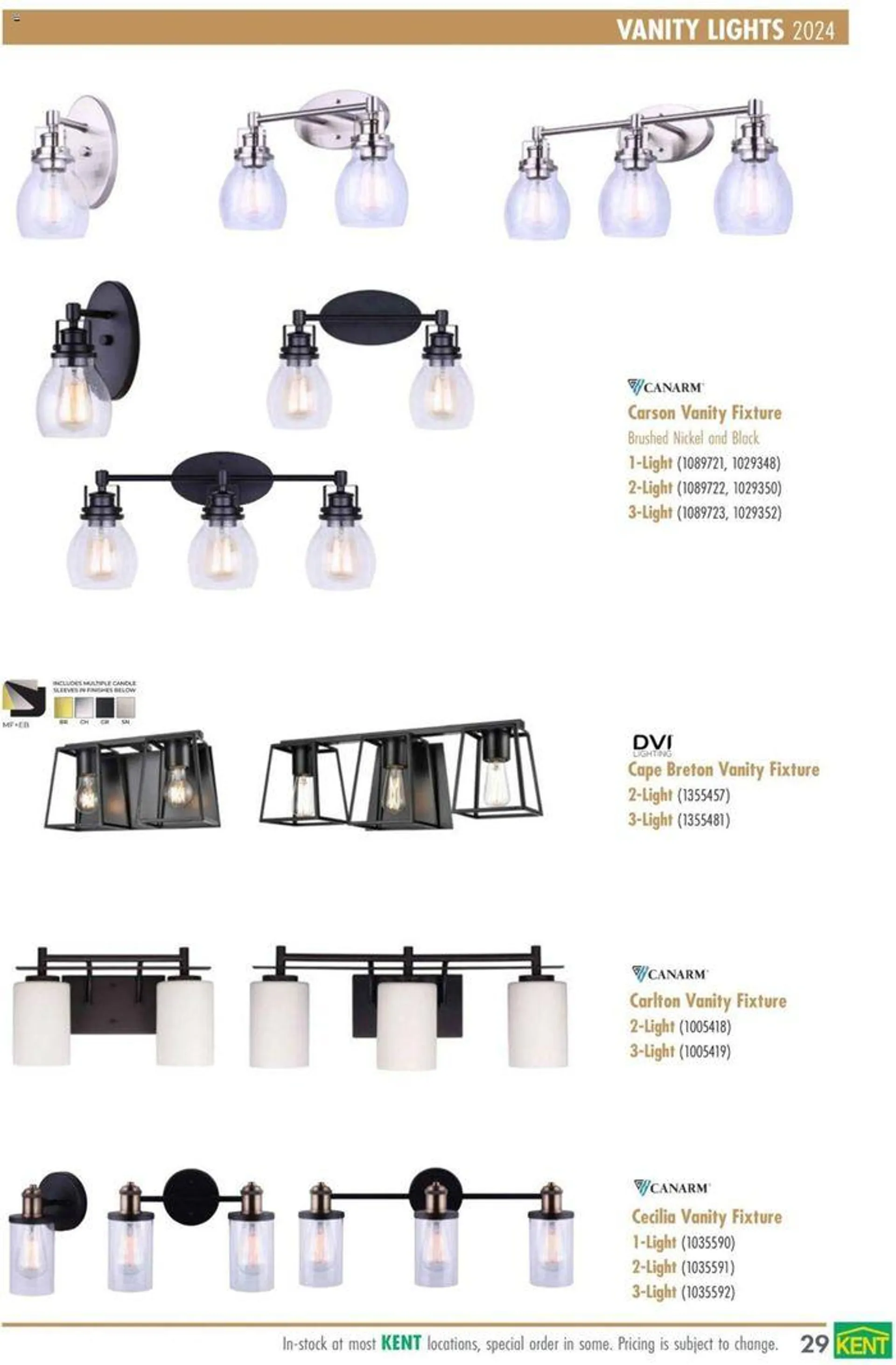 Lighting Catalogue 2024 from April 1 to December 31 2024 - flyer page 21