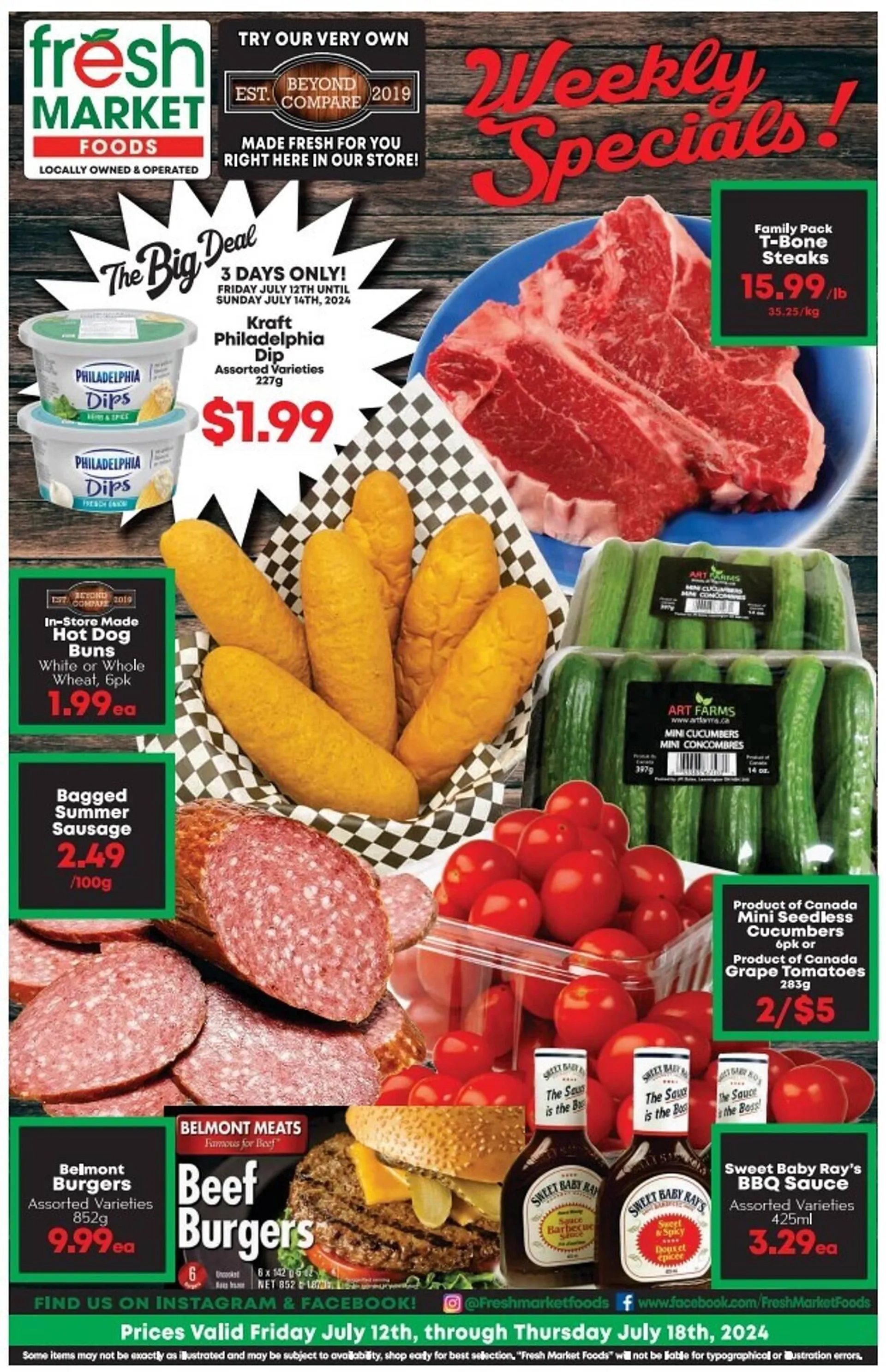 Fresh Market Foods flyer - 1