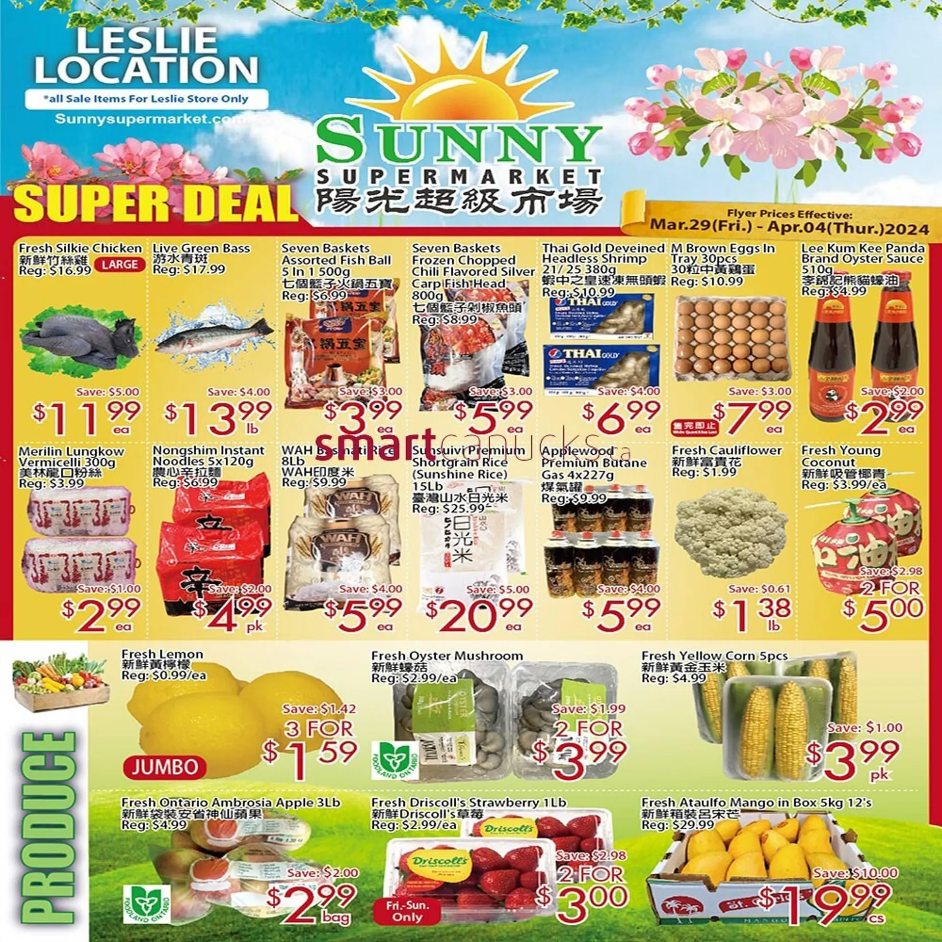 Sunny Food Mart flyer from March 29 to April 25 2024 - flyer page 