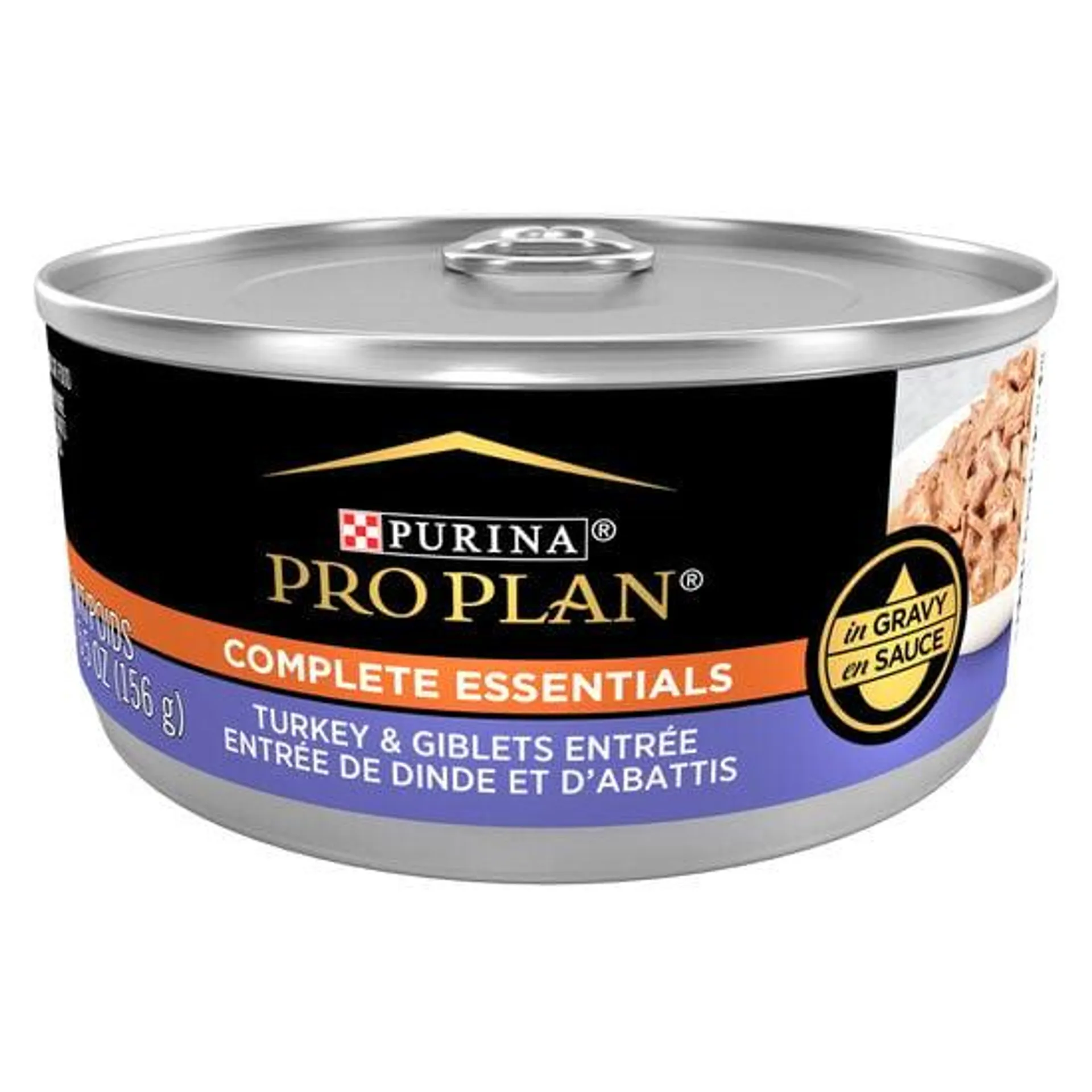 Entrée de dinde et d'abats « Complete Essentials » pour chats, 156 g