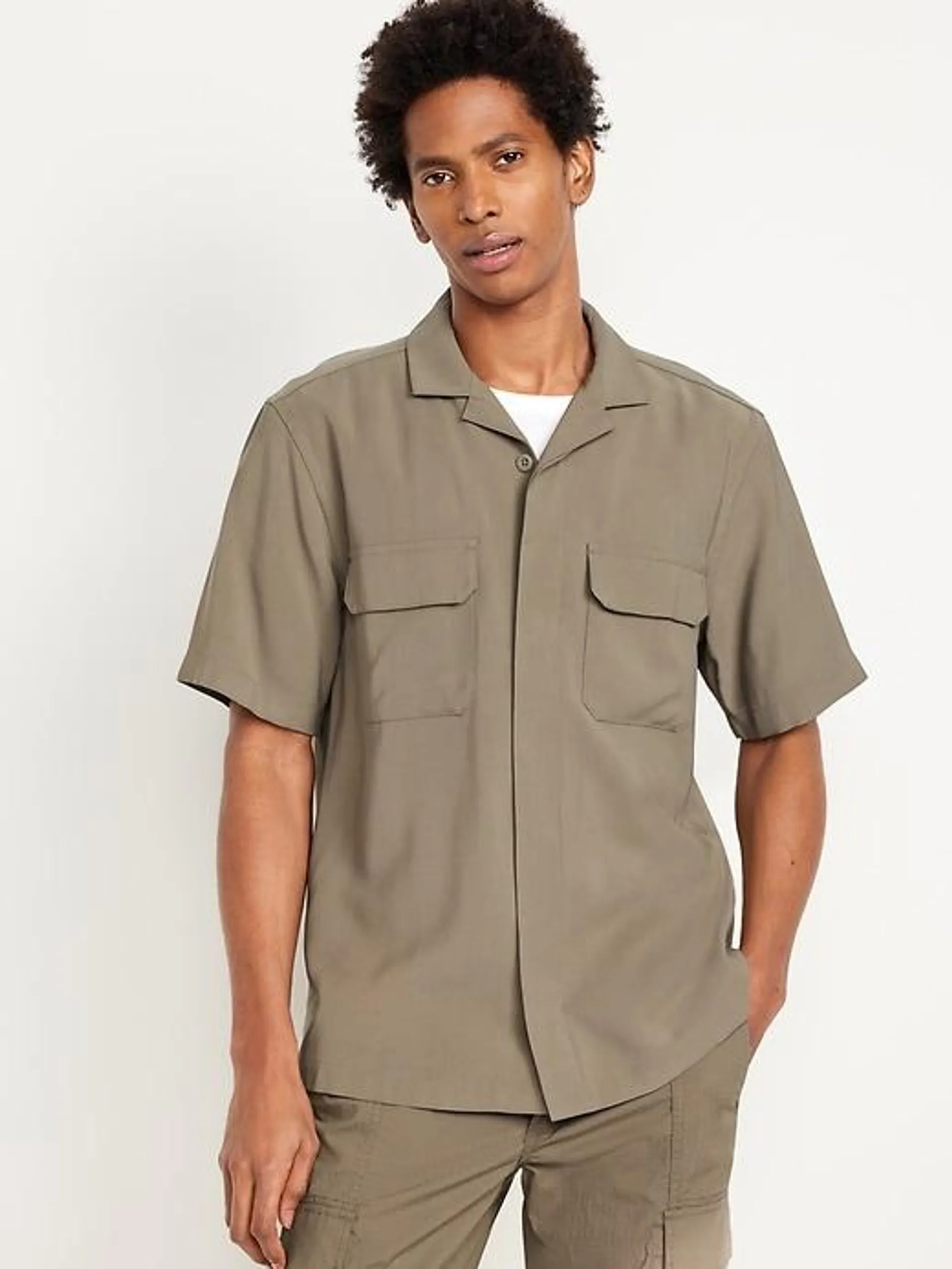 Short-Sleeve Utility Shirt