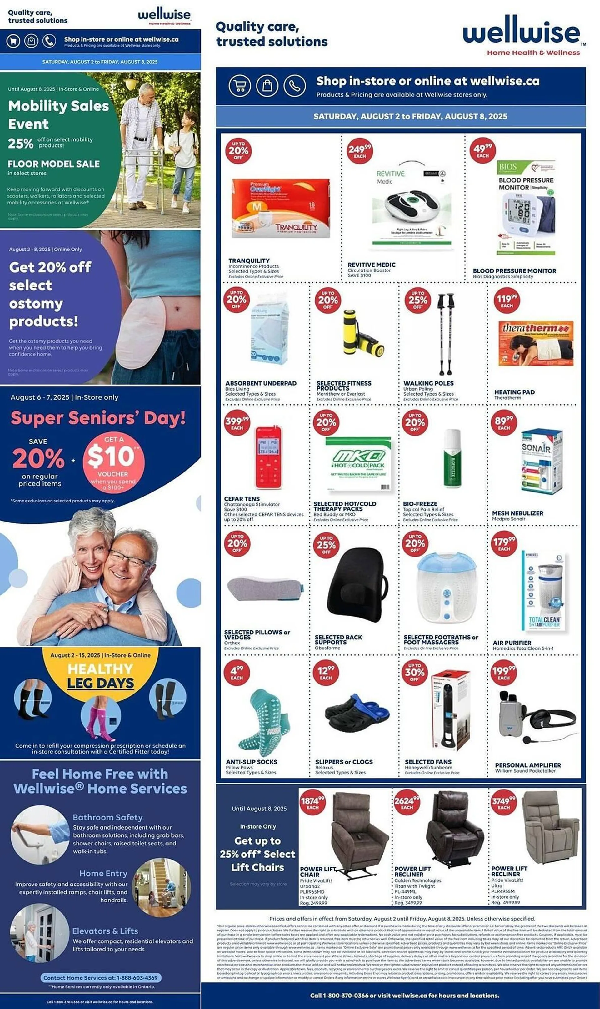 Shoppers Drug Mart flyer from August 2 to August 8 2025 - flyer page 1