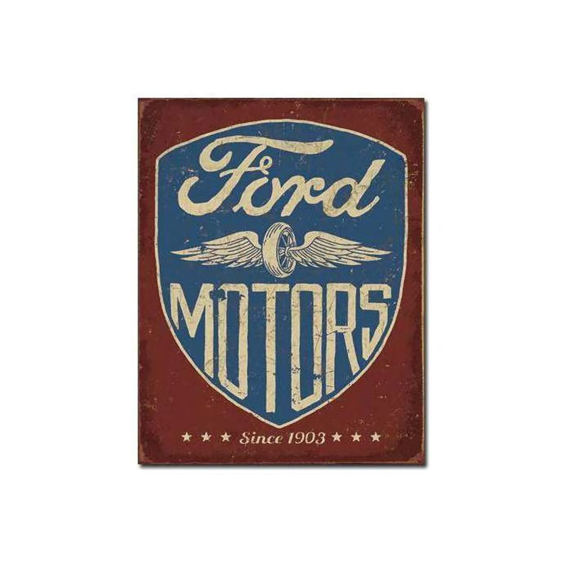 Ford Motors Tin Sign