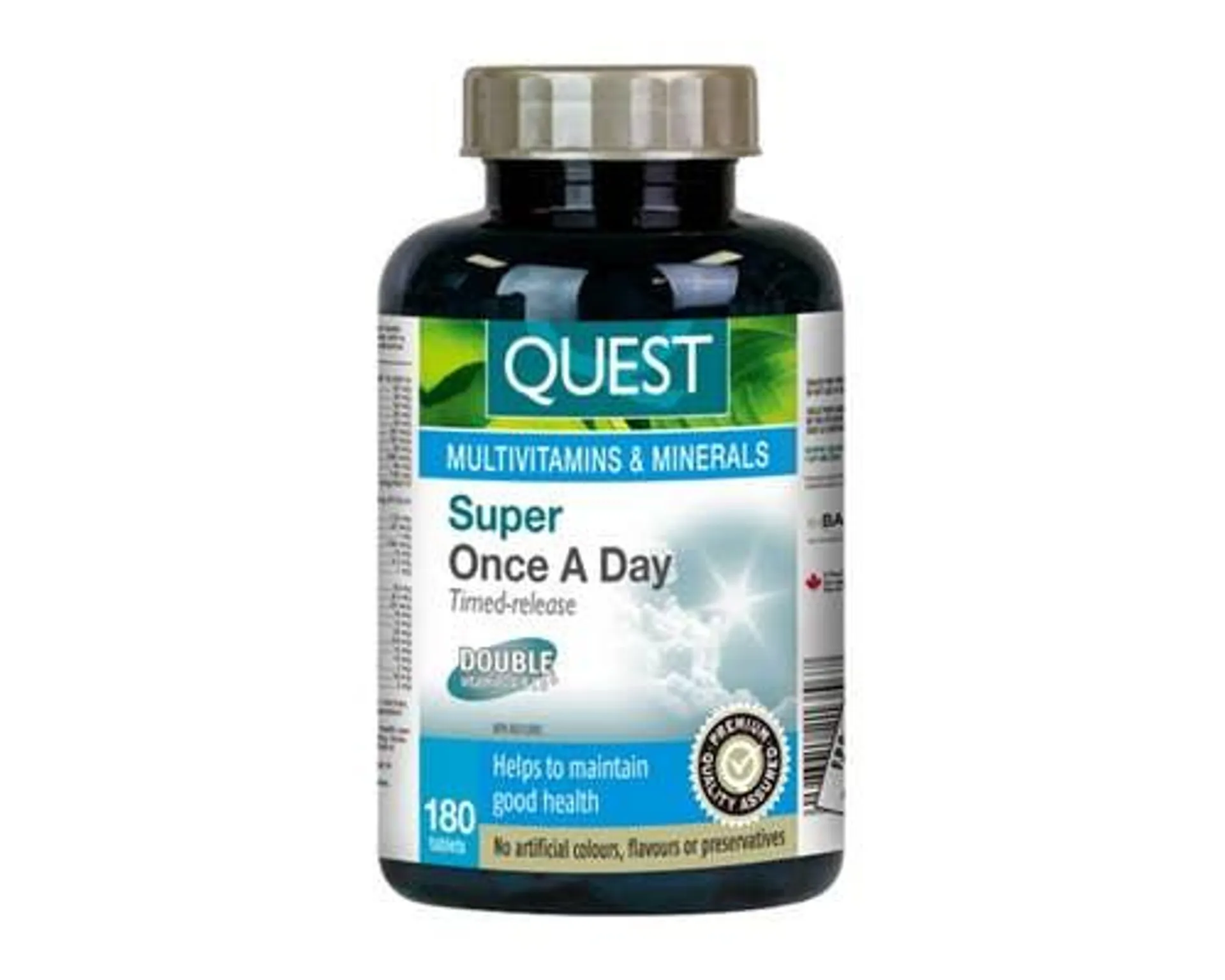 Quest Super Once A Day Time Release 180 Tablets