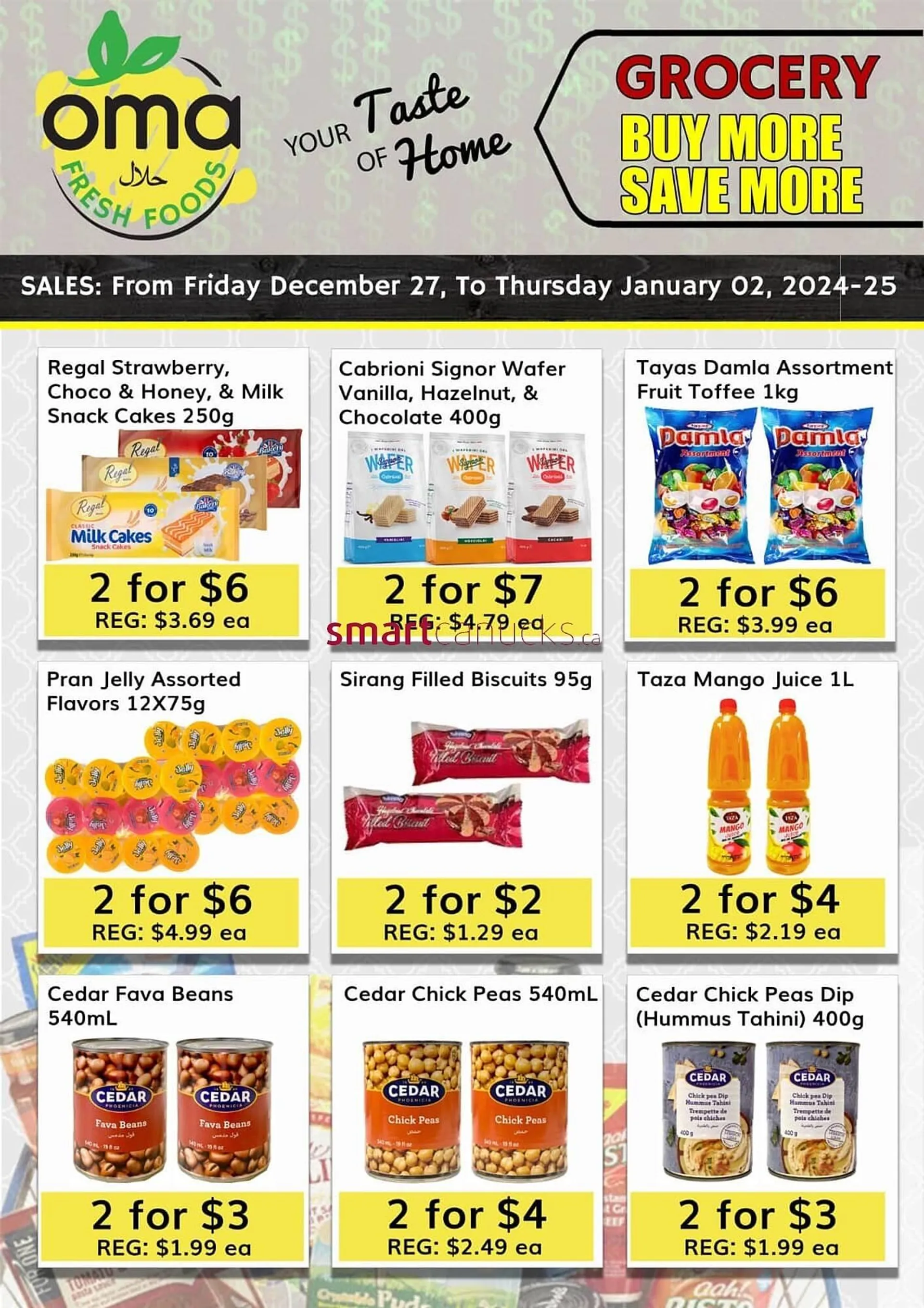 Oma Fresh Foods flyer from December 27 to January 2 2025 - flyer page 5