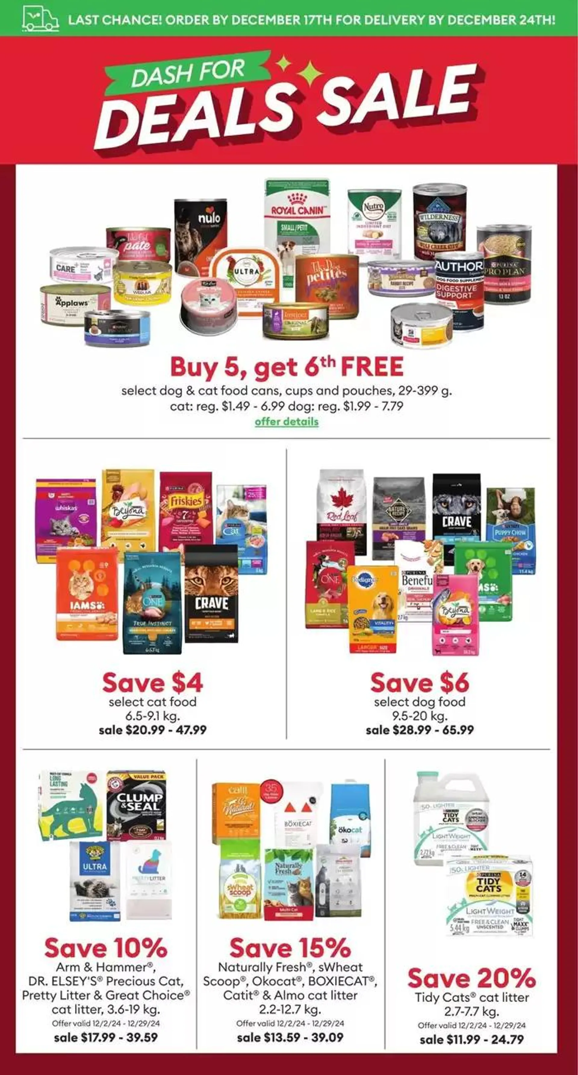 Petsmart Weekly ad from December 12 to December 25 2024 - flyer page 2