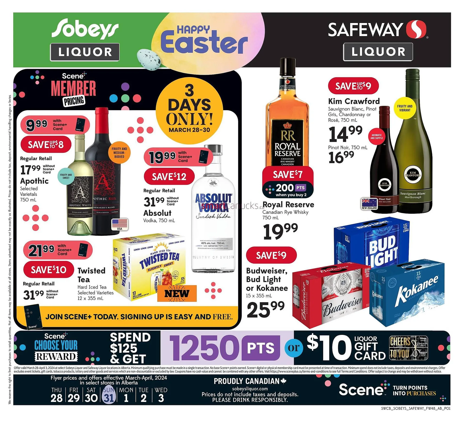 Safeway flyer from March 27 to April 2 2024 - flyer page 