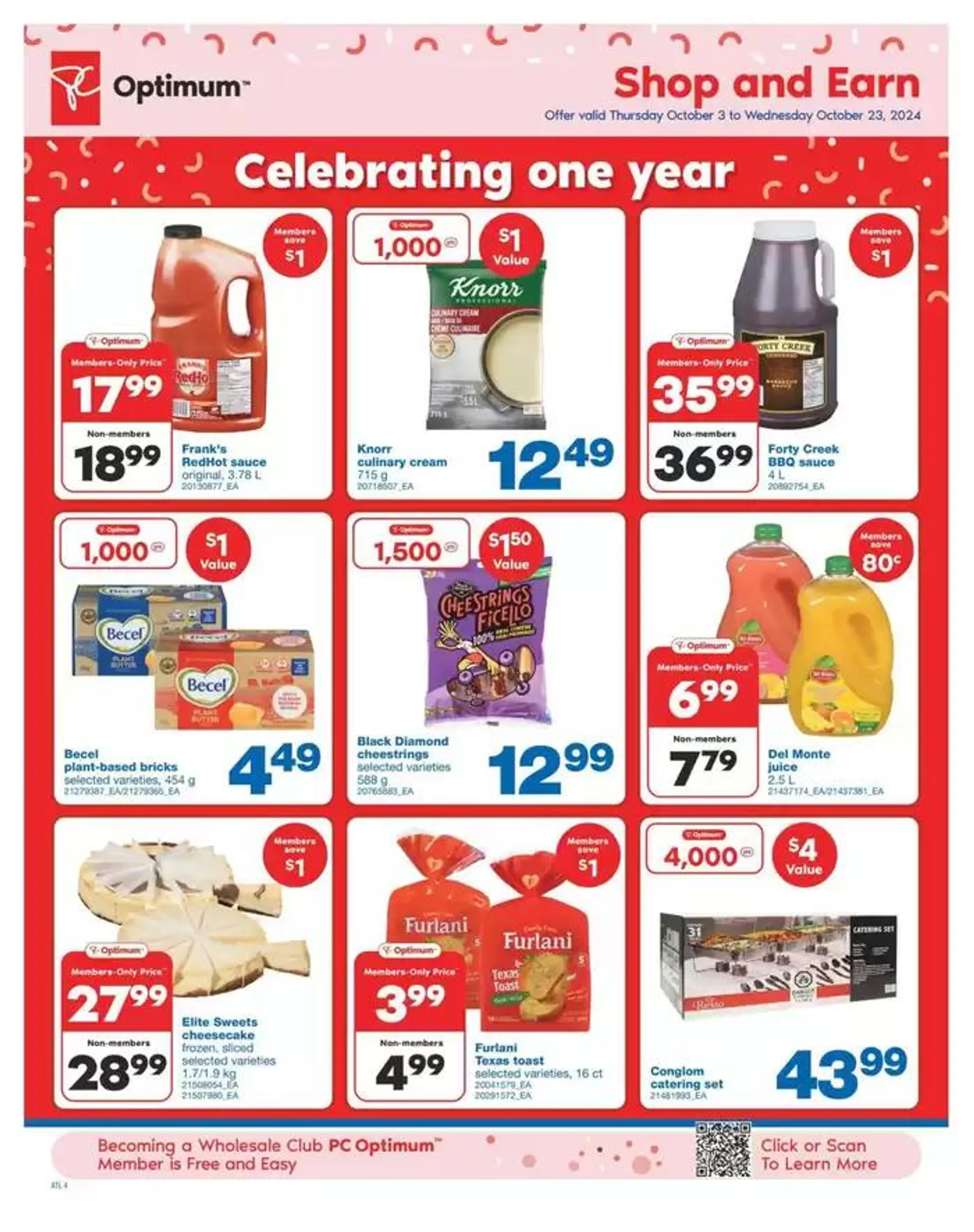 Wholesale Club Weekly ad from October 3 to October 23 2024 - flyer page 5