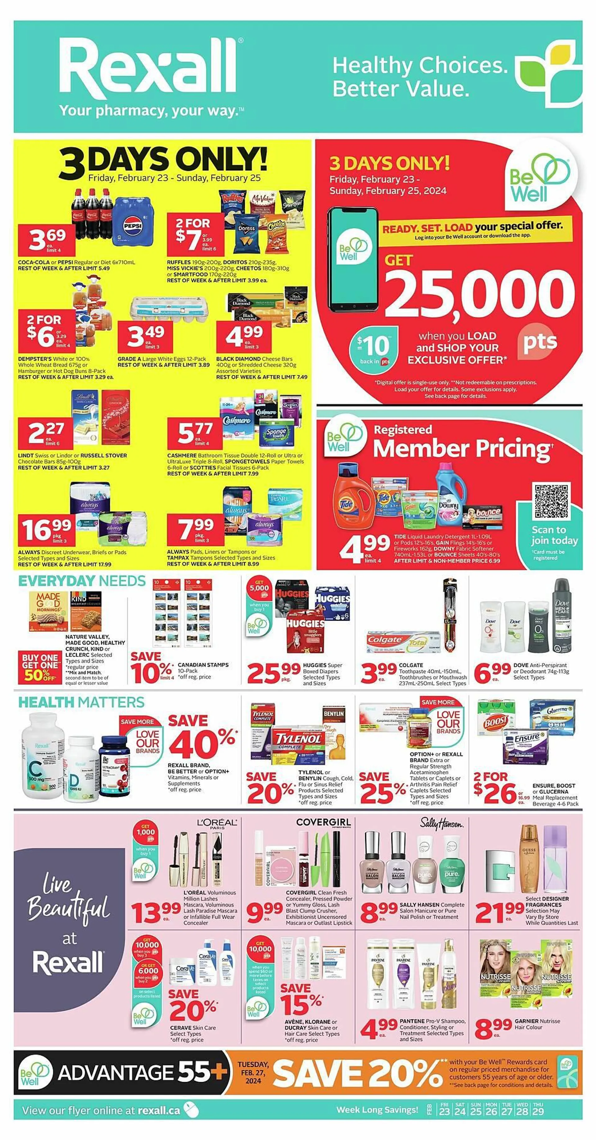 Rexall flyer from February 23 to March 1 2024 - flyer page 