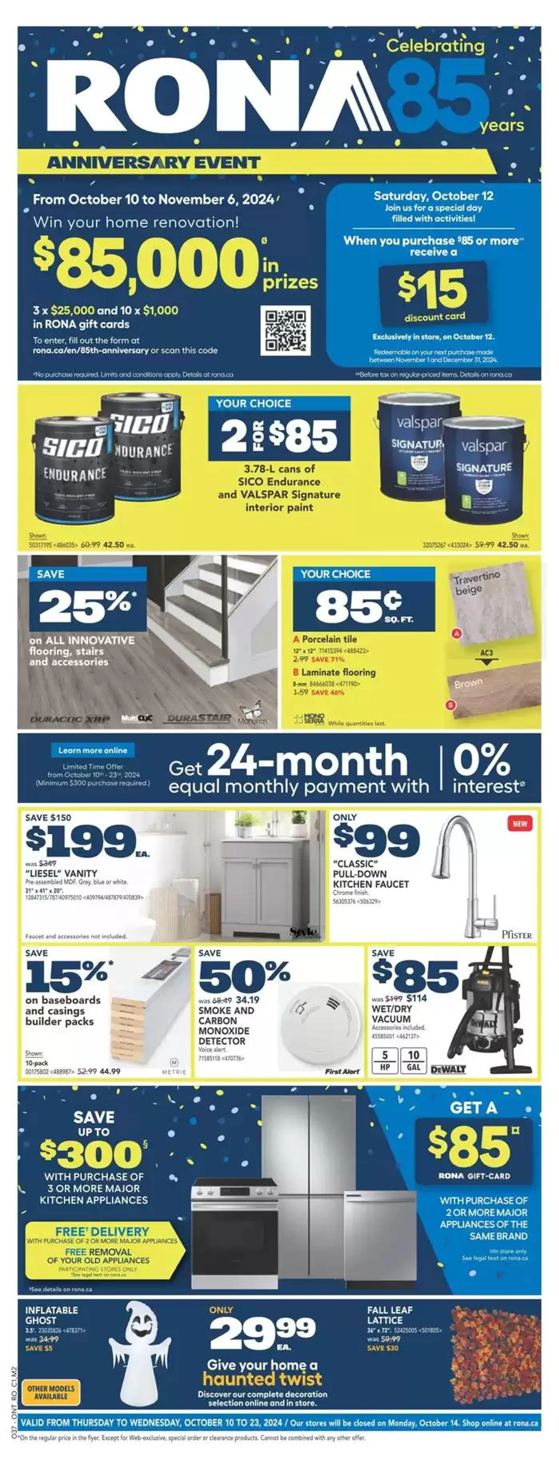 RONA Weekly ad from October 17 to October 23 2024 - flyer page 1