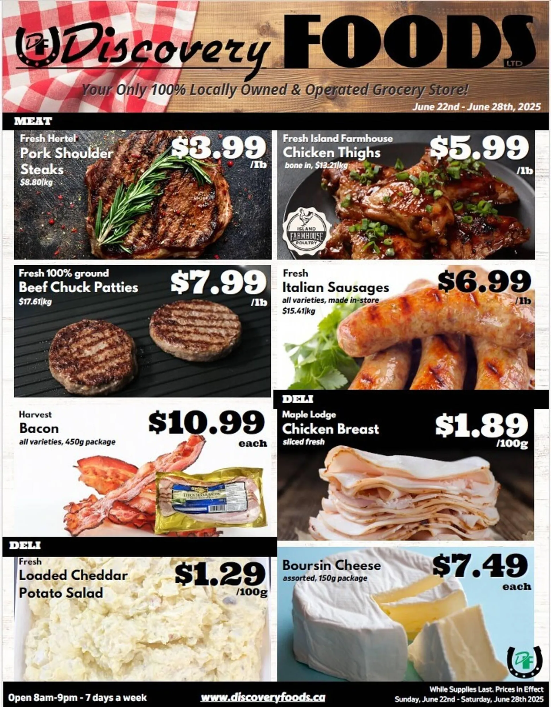 Discovery Foods flyer from June 22 to June 28 2025 - flyer page 1
