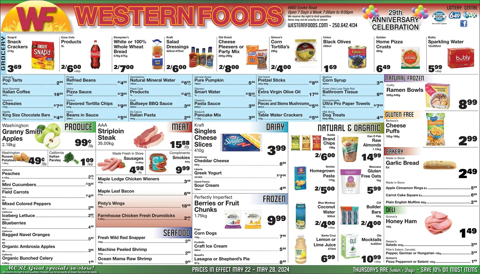 Western Foods flyer - 1