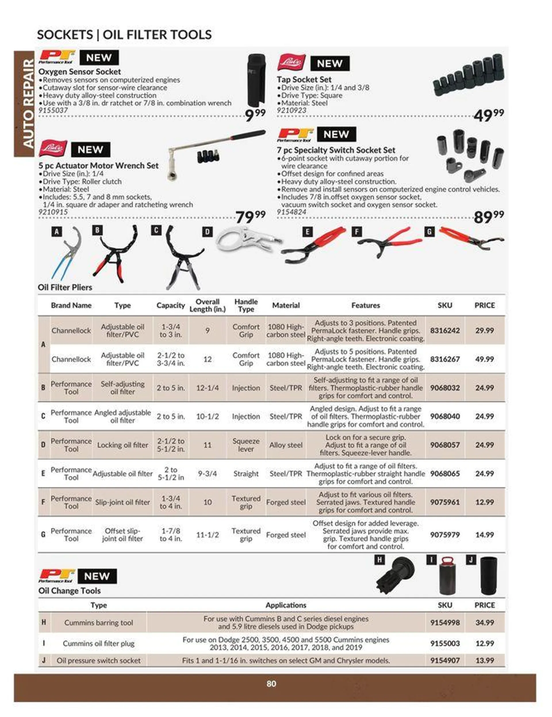 Auto Repair Catalogue from April 23 to April 22 2025 - flyer page 80