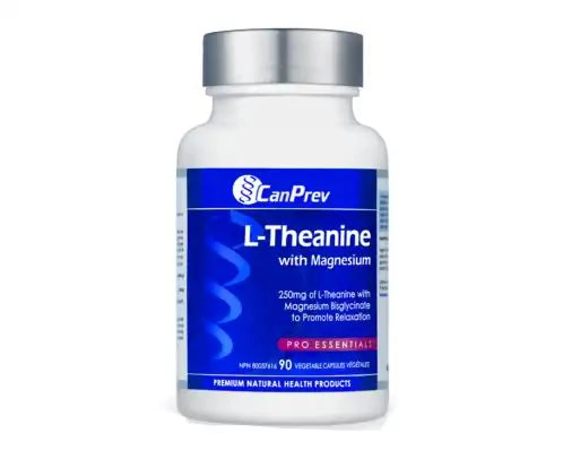 CanPrev L-Theanine With Magnesium 90 Veggie Caps