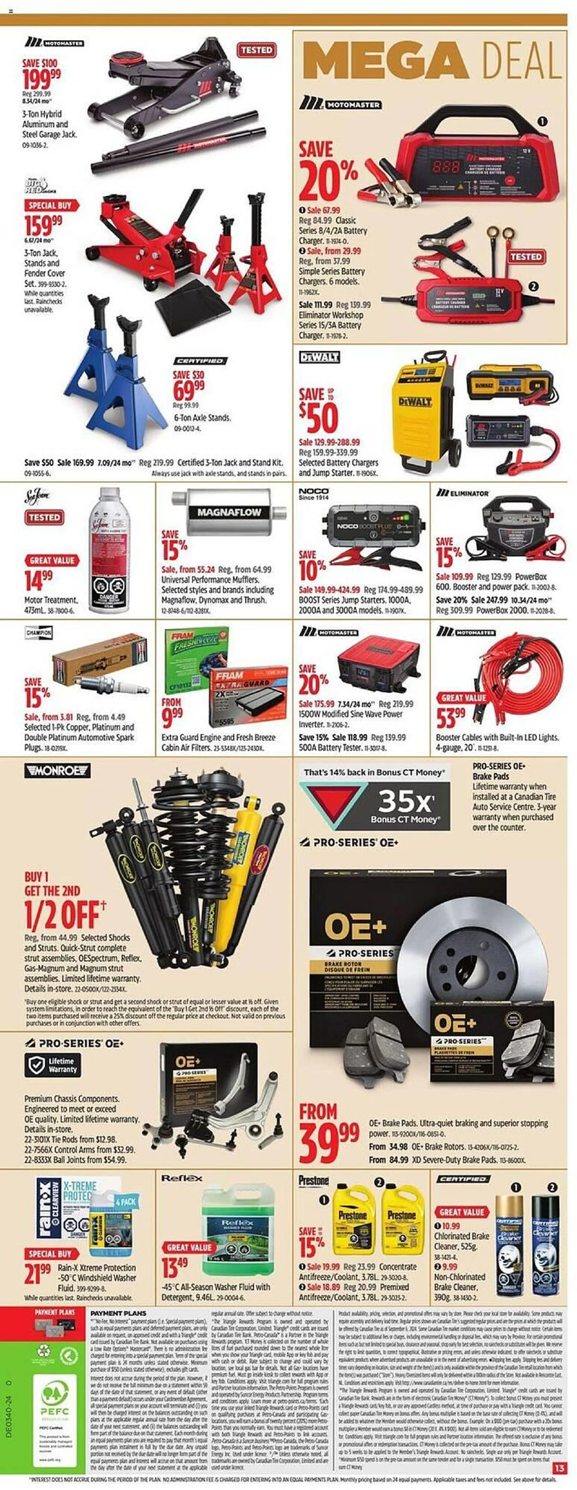 Canadian Tire flyer from September 26 to October 3 2024 - flyer page 24