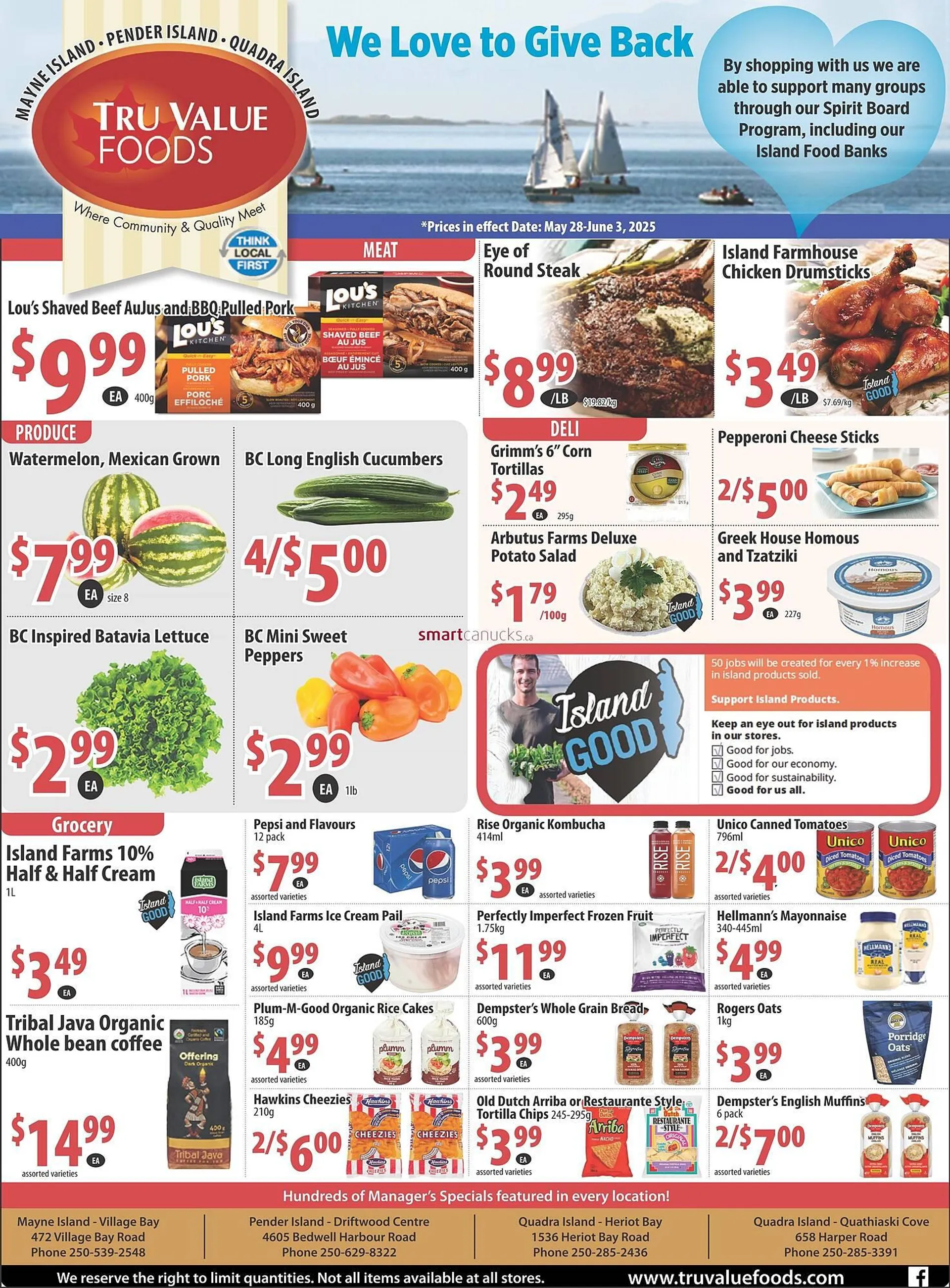 Tru Value Foods flyer from May 28 to June 3 2025 - flyer page 1