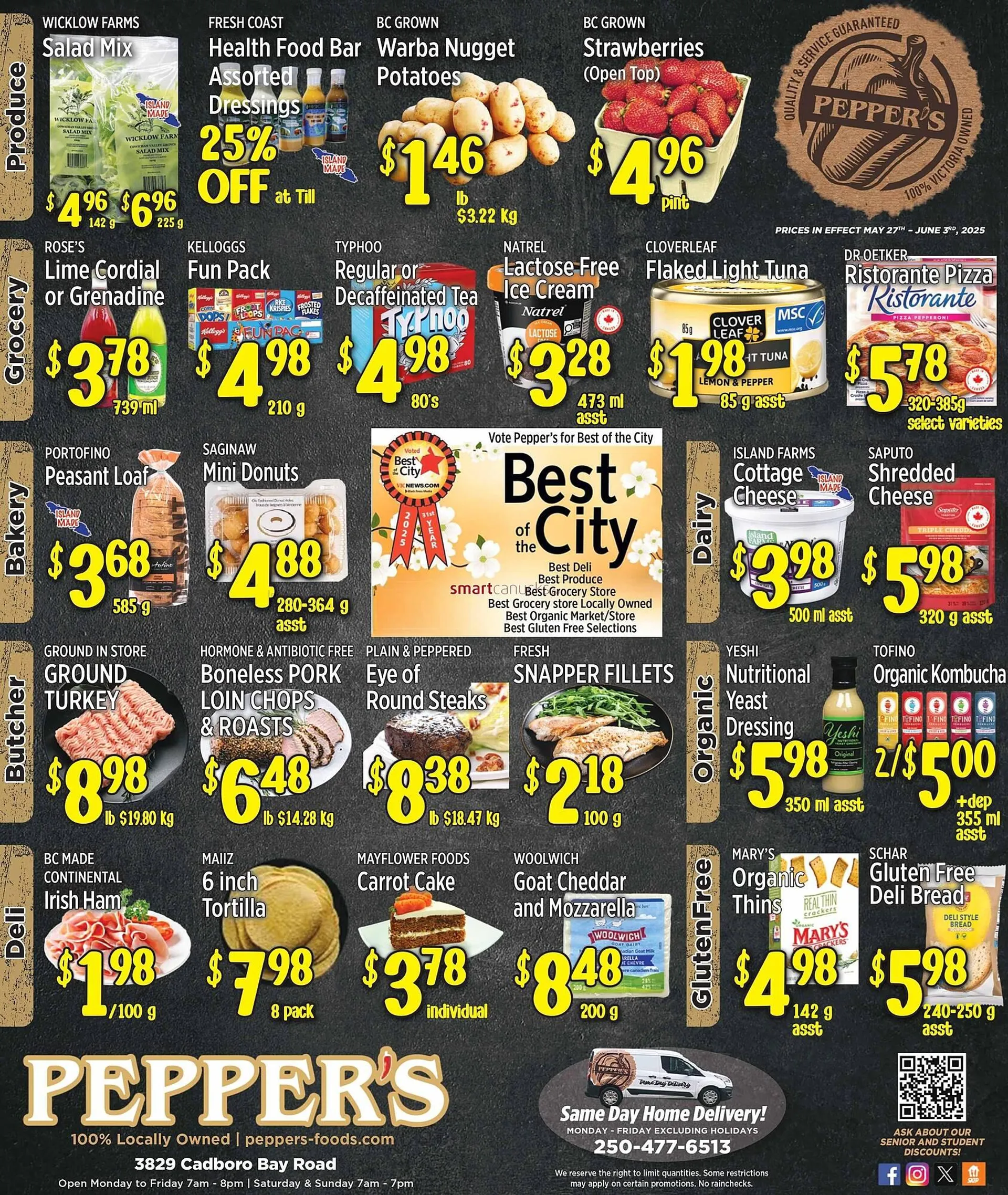 Pepper's Foods flyer from May 29 to June 4 2025 - flyer page 1