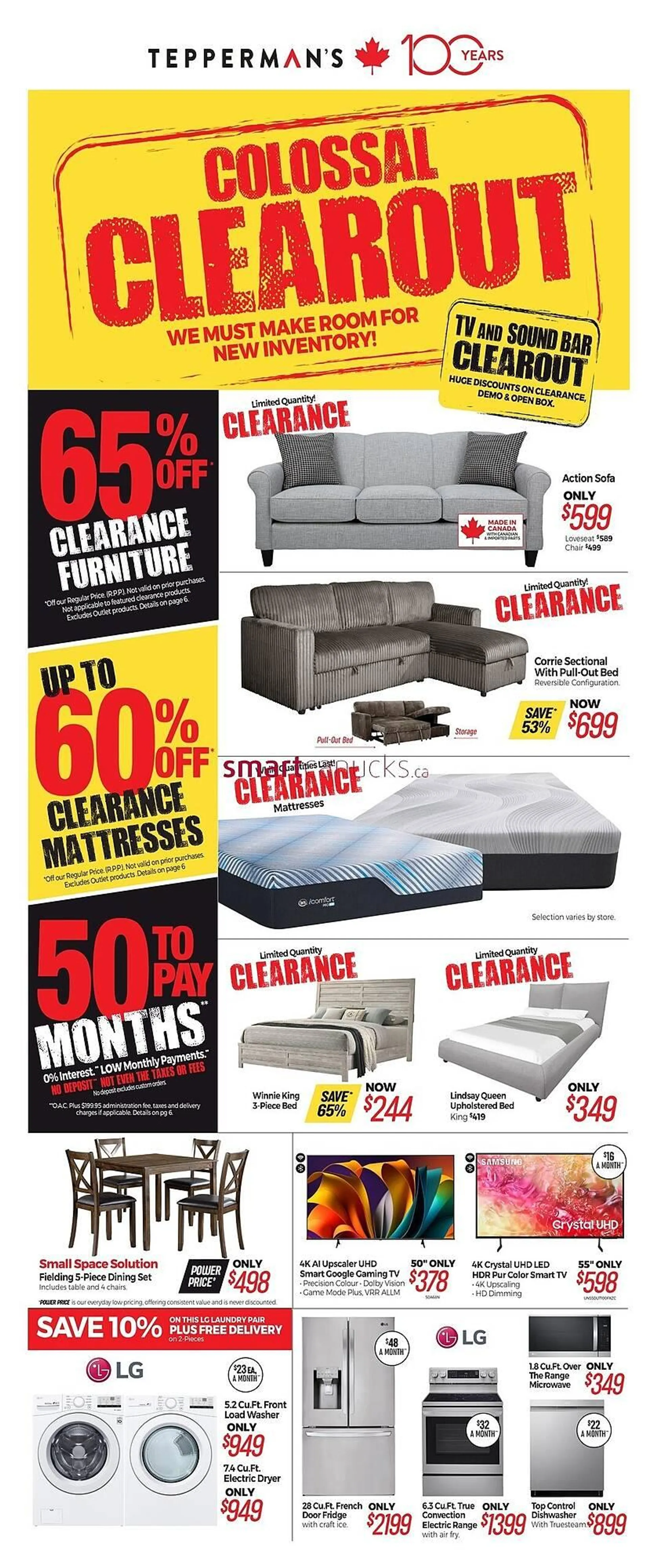 Teppermans flyer - 1