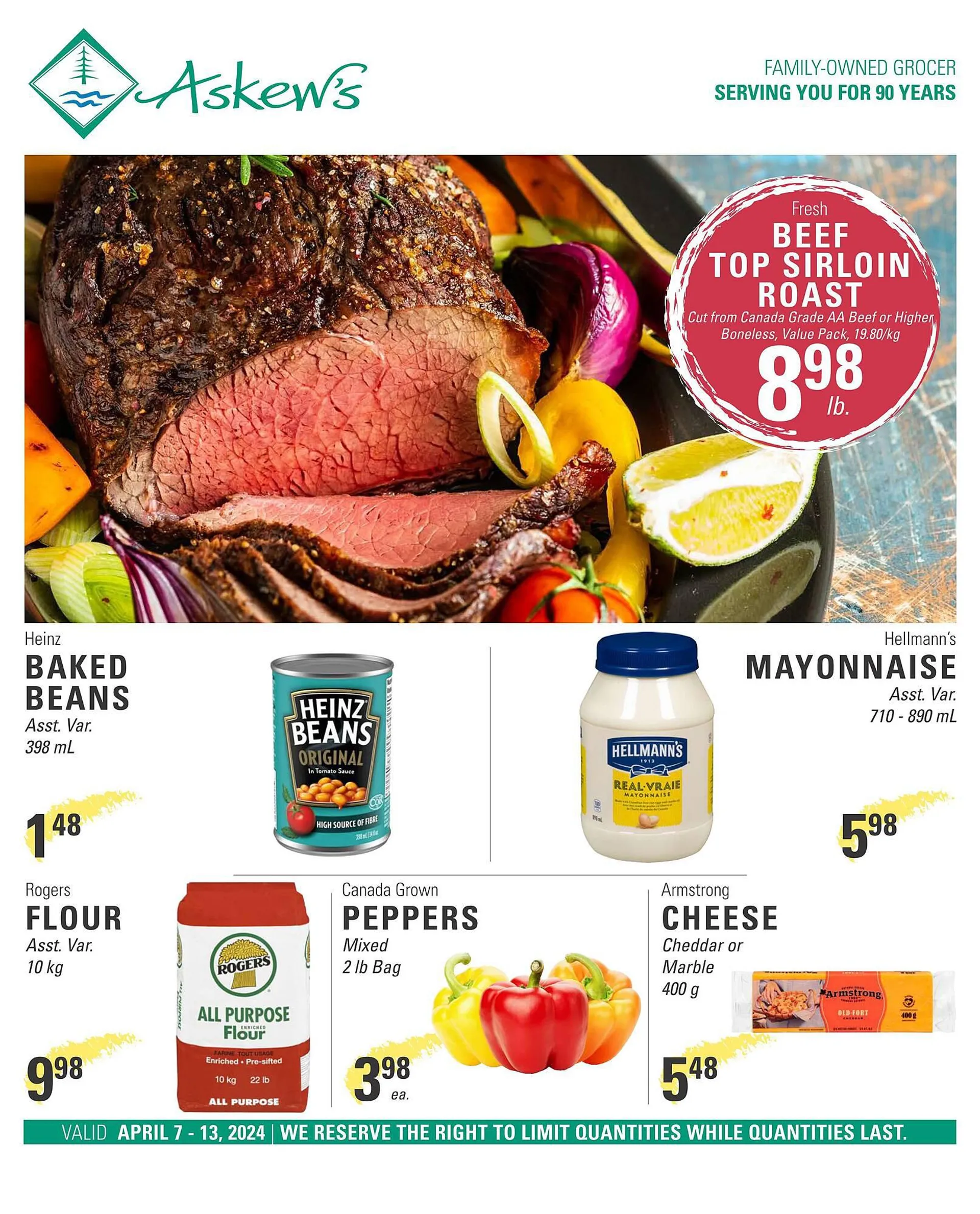 Askews Foods flyer from April 8 to April 14 2024 - flyer page 