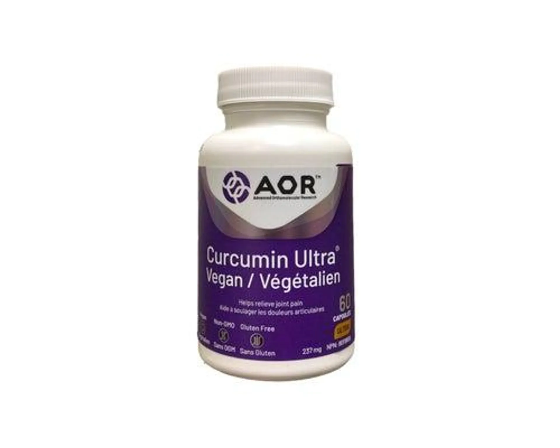 AOR Curcumin Ultra 237mg 60 Capsules