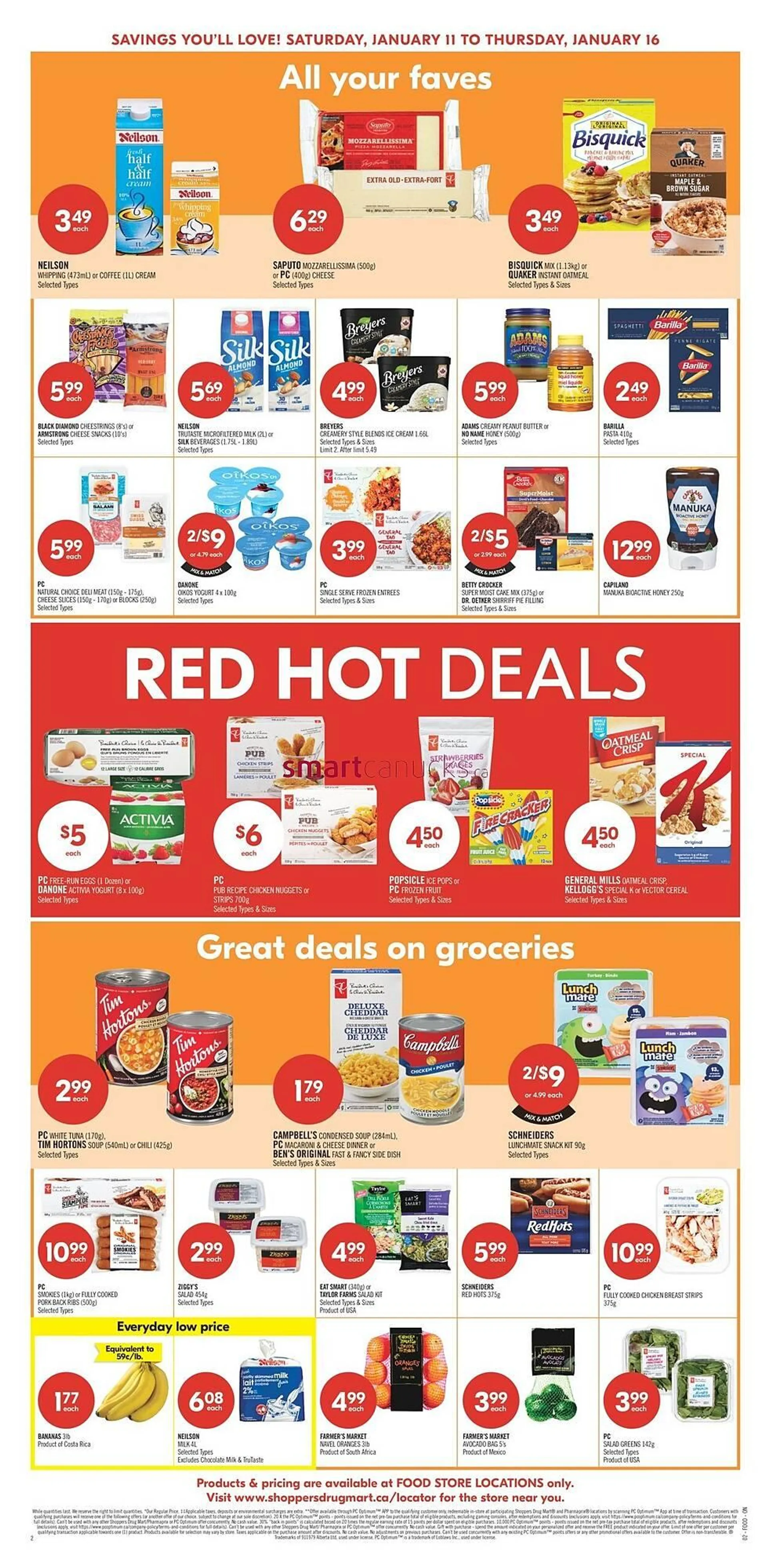 Shoppers Drug Mart flyer from January 9 to January 15 2025 - flyer page 7